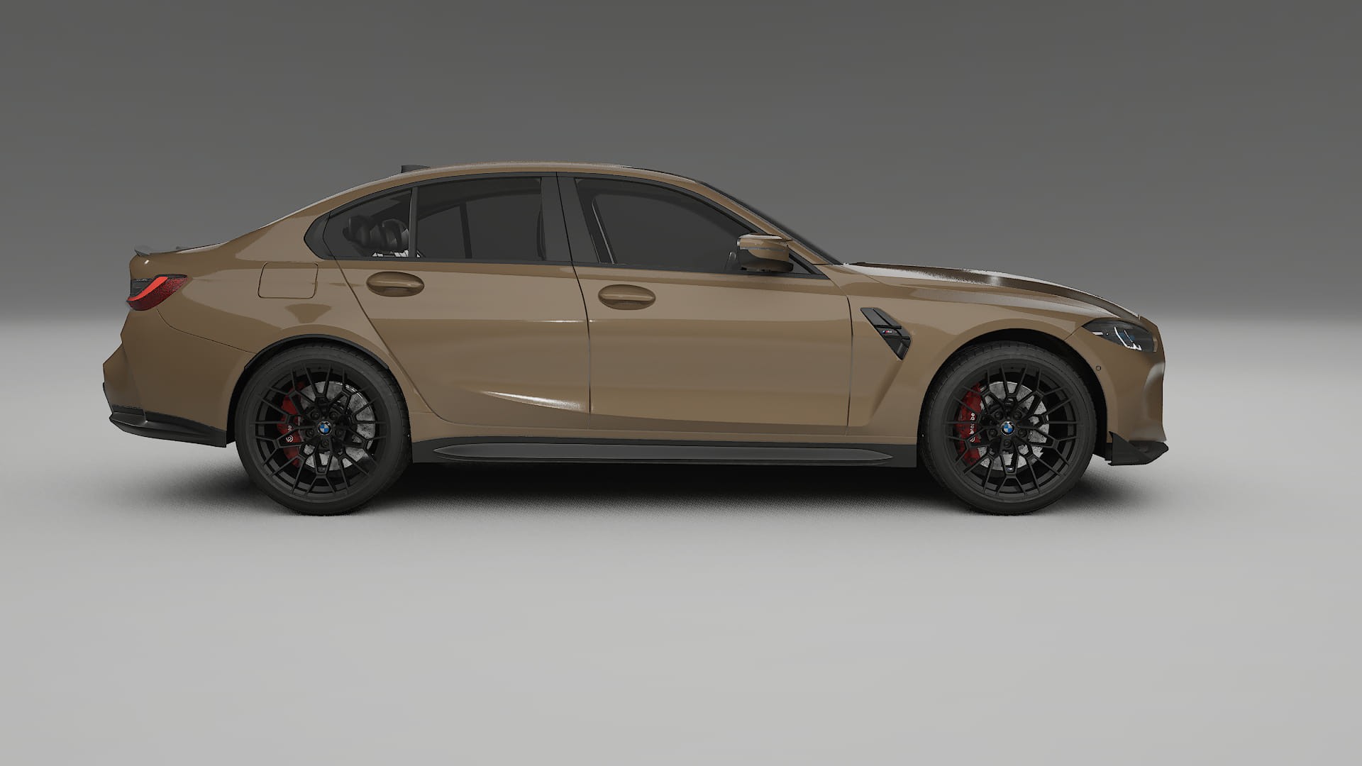 BMW M3 G80 Competition CS TPU Lackschutzfolie | SAHARA Farbwechsel PPF – Komplett-Vorgeschnittener Kit