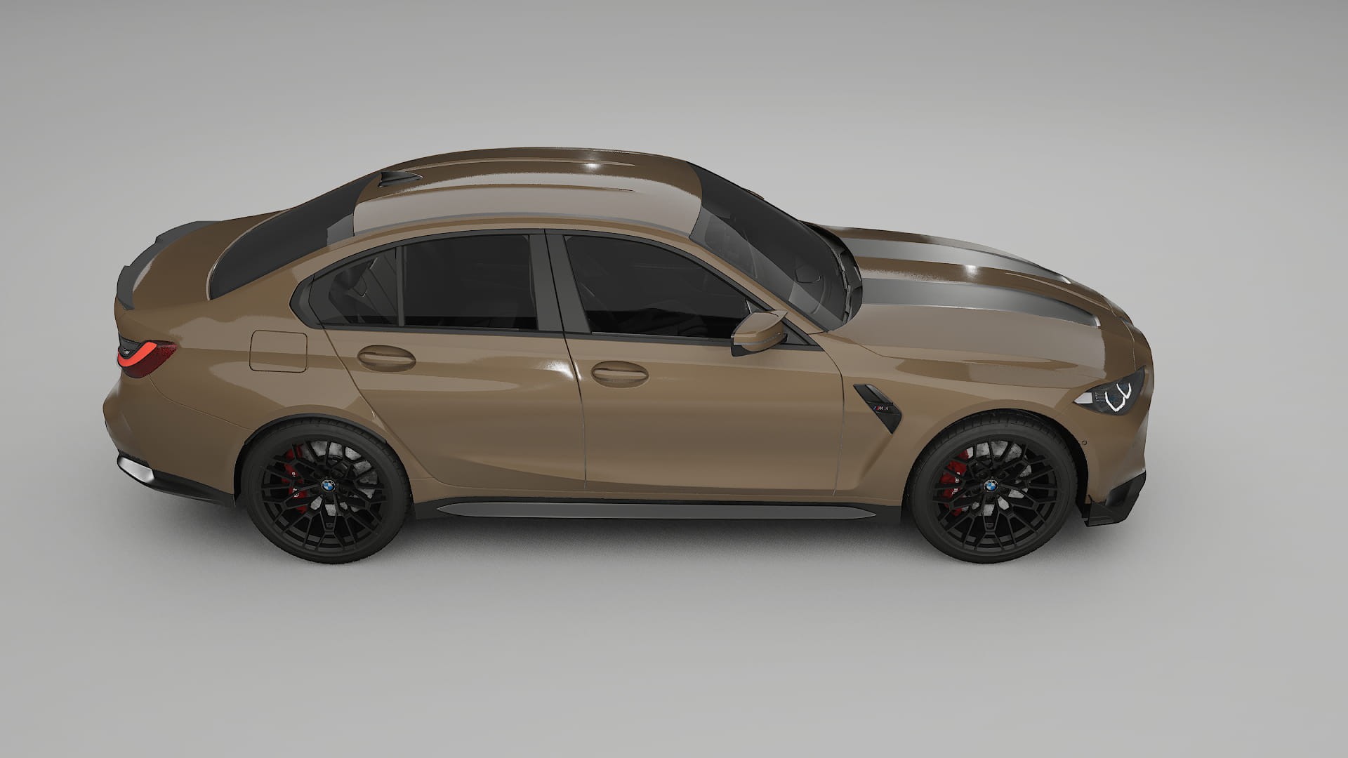 BMW M3 G80 Competition CS TPU Lackschutzfolie | SAHARA Farbwechsel PPF – Komplett-Vorgeschnittener Kit