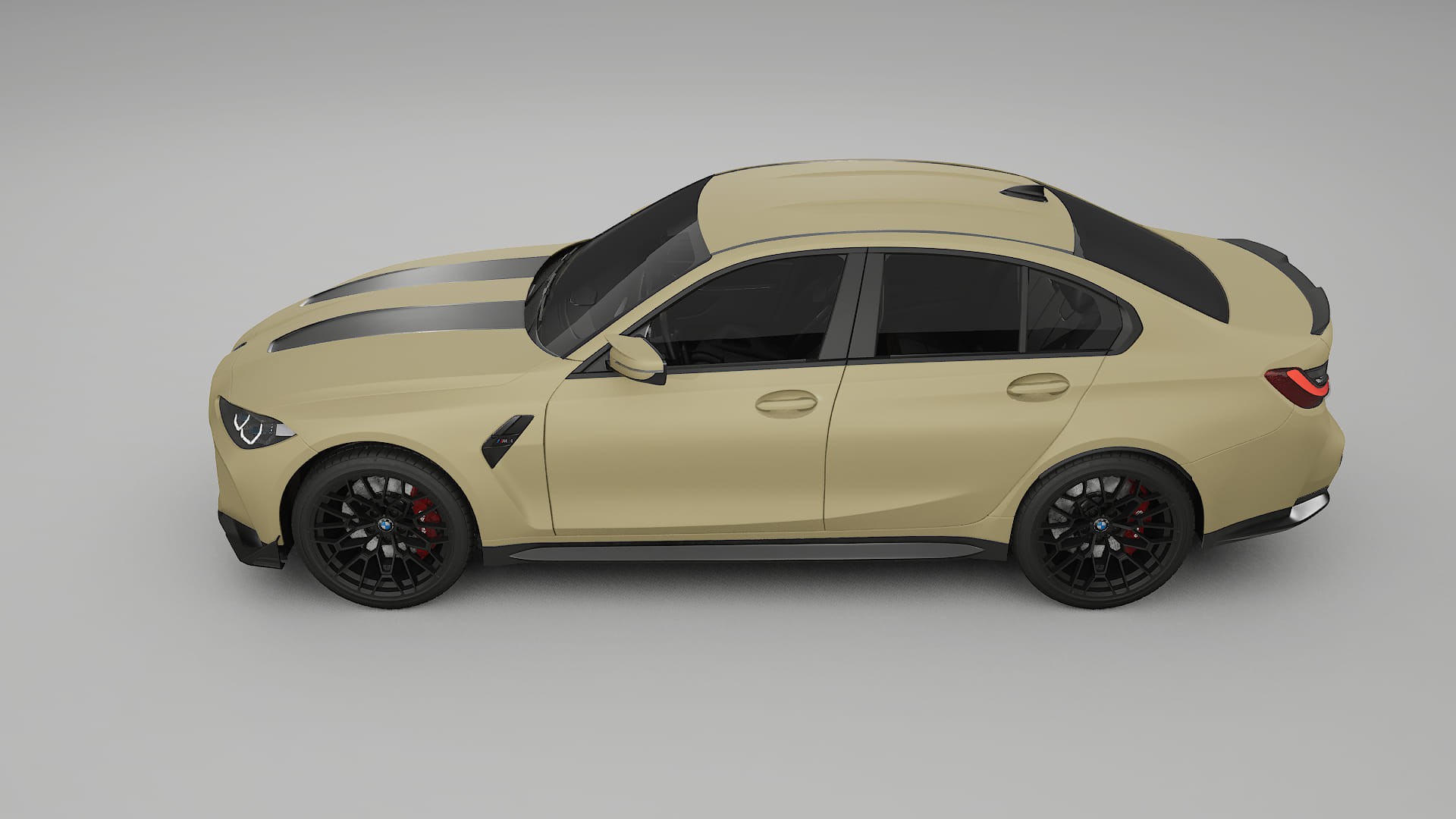 BMW M3 G80 Competition CS TPU Lackschutzfolie | SAND Farbwechsel PPF – Komplett-Vorgeschnittener Kit
