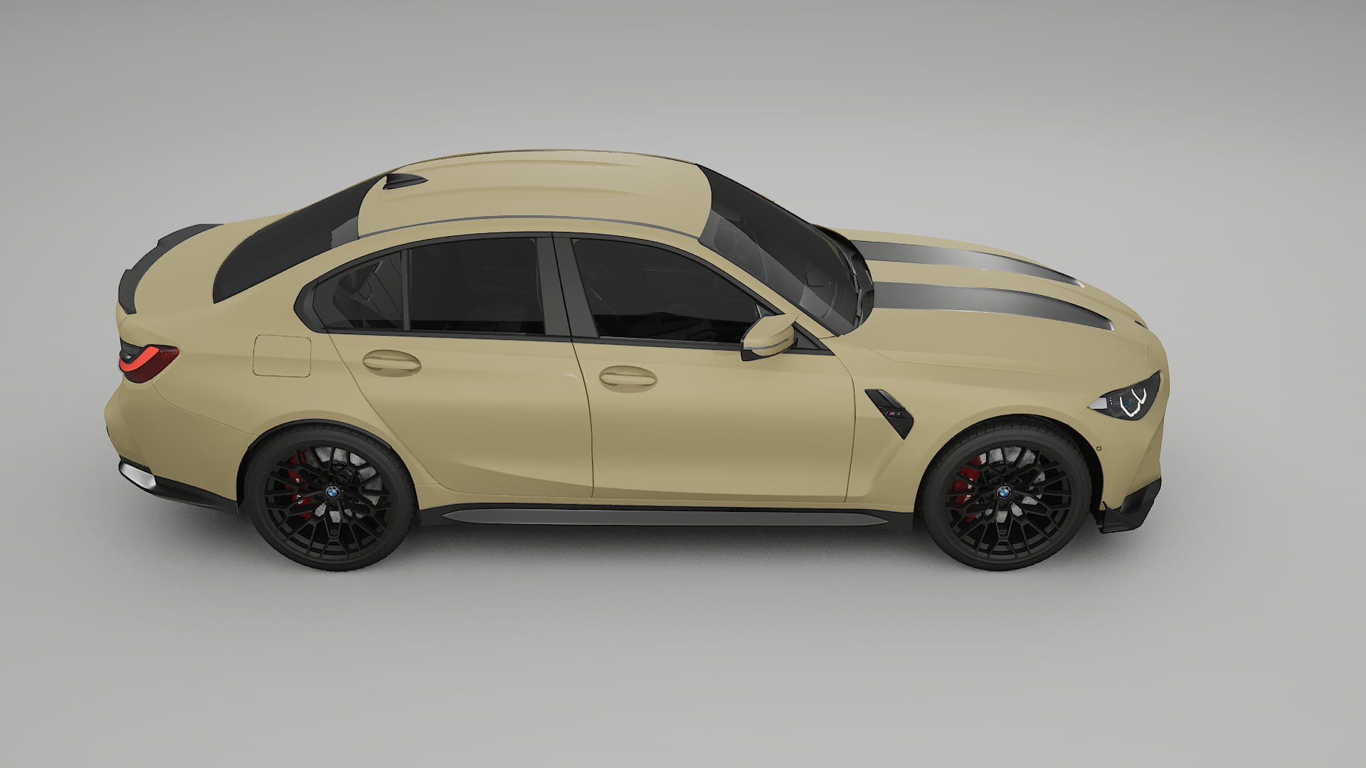 BMW M3 G80 Competition CS TPU Lackschutzfolie | SAND Farbwechsel PPF – Komplett-Vorgeschnittener Kit