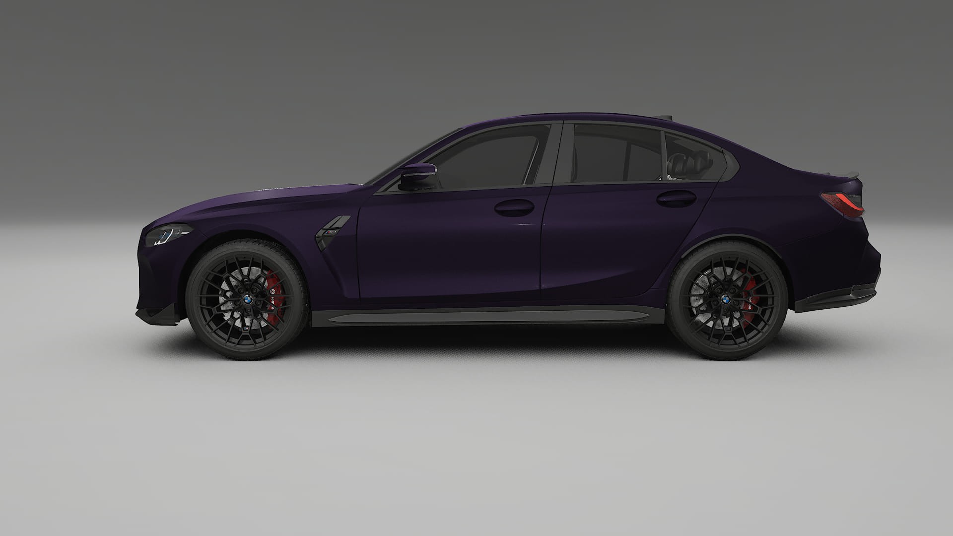 BMW M3 G80 Competition CS TPU Lackschutzfolie | VIOLET Farbwechsel PPF – Komplett-Vorgeschnittener Kit