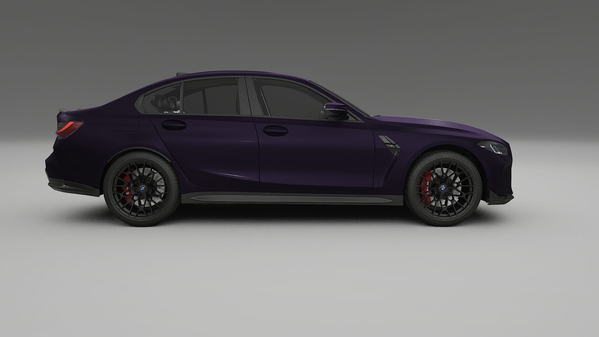 BMW M3 G80 Competition CS TPU Lackschutzfolie | VIOLET Farbwechsel PPF – Komplett-Vorgeschnittener Kit