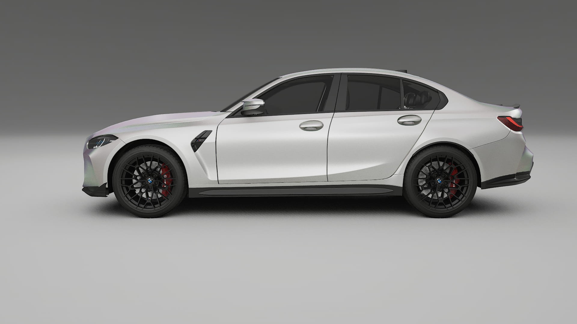 BMW M3 G80 Competition CS TPU Lackschutzfolie | NEBULA Farbwechsel PPF – Komplett-Vorgeschnittener Kit