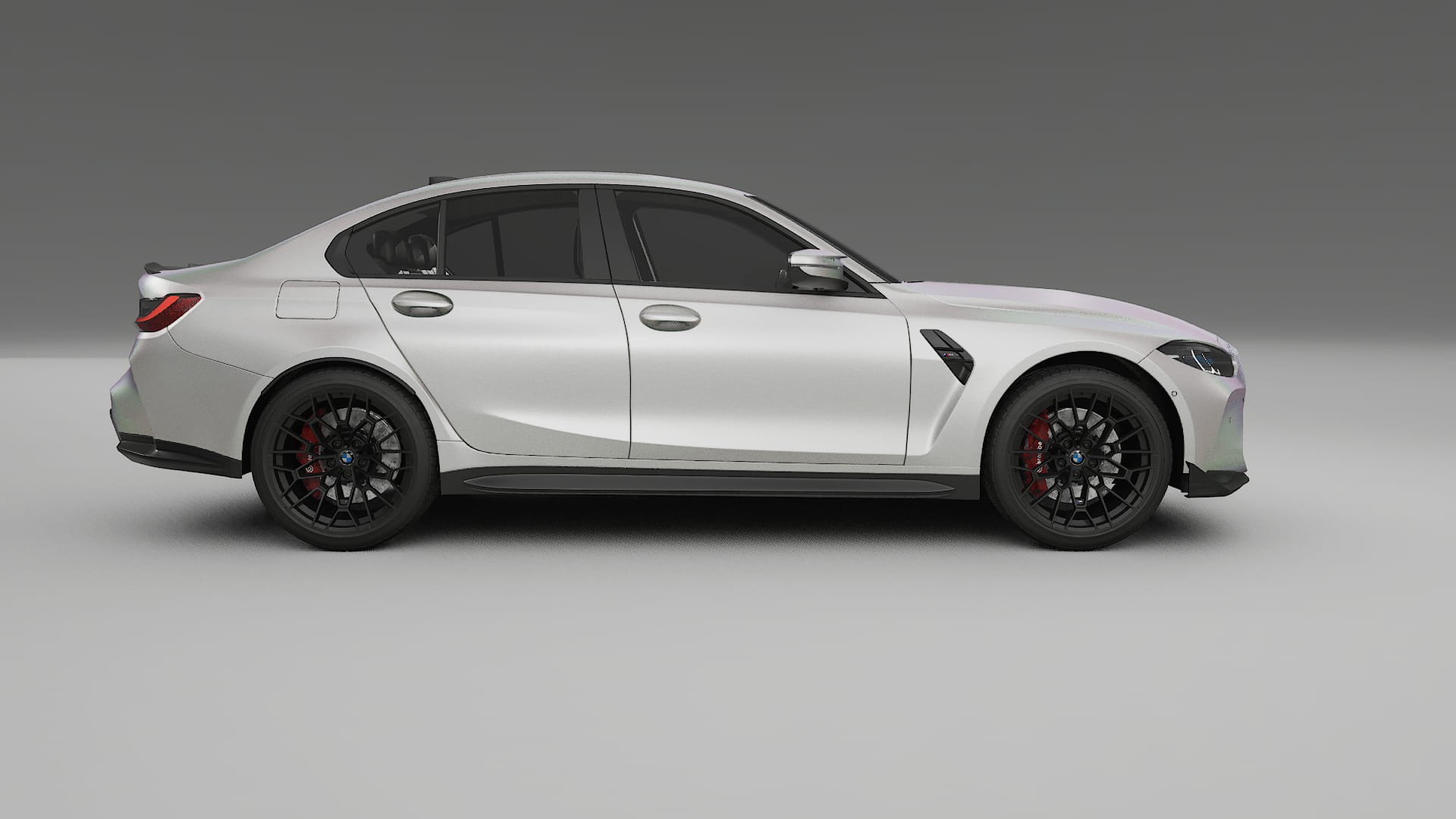 BMW M3 G80 Competition CS TPU Lackschutzfolie | NEBULA Farbwechsel PPF – Komplett-Vorgeschnittener Kit