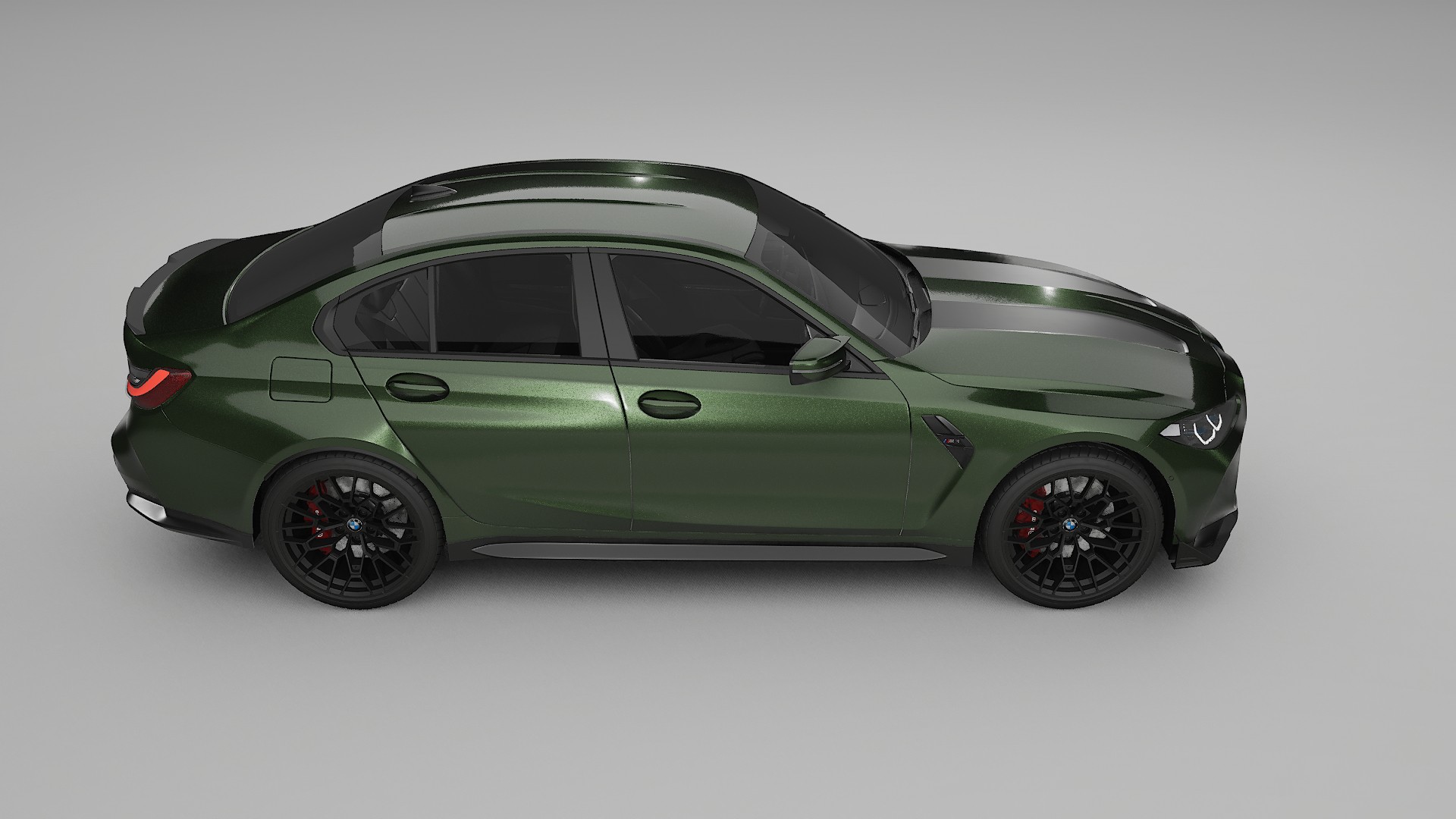 BMW M3 G80 Competition CS TPU Lackschutzfolie | LAGOON Farbwechsel PPF – Komplett-Vorgeschnittener Kit