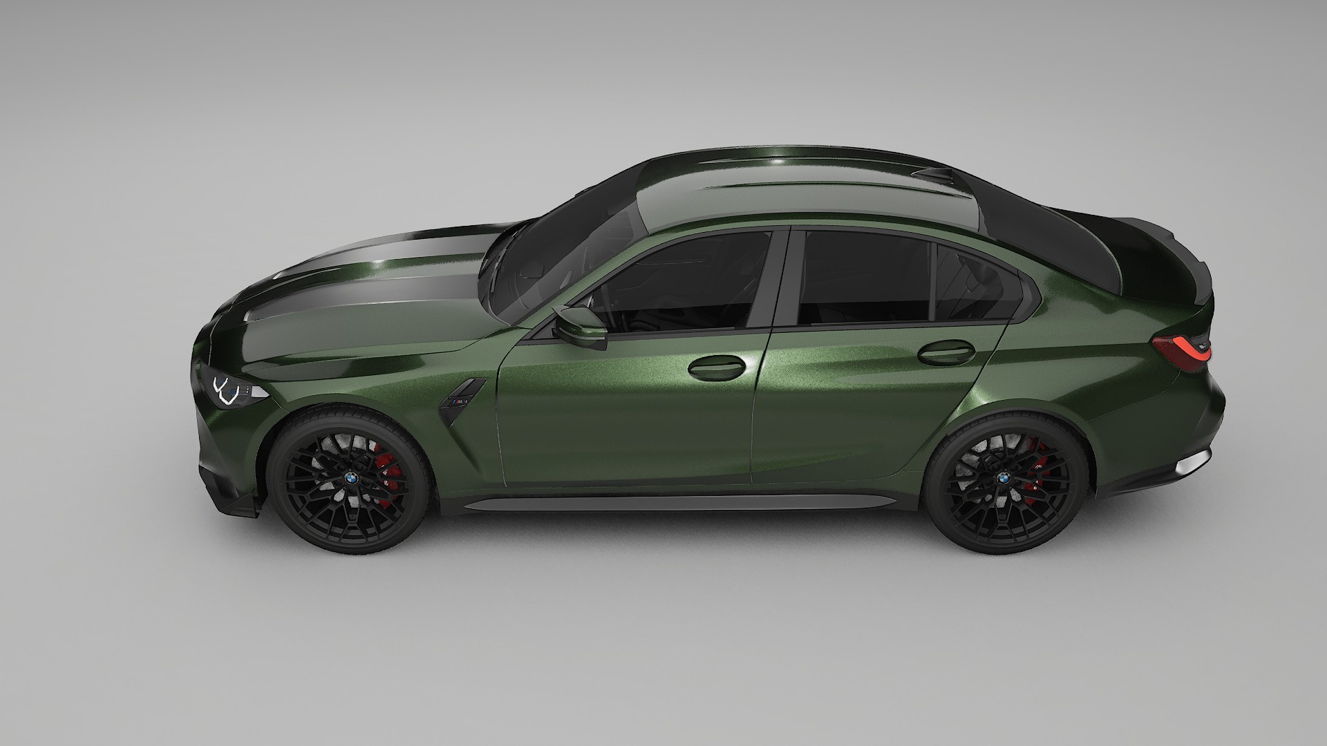 BMW M3 G80 Competition CS TPU Lackschutzfolie | LAGOON Farbwechsel PPF – Komplett-Vorgeschnittener Kit
