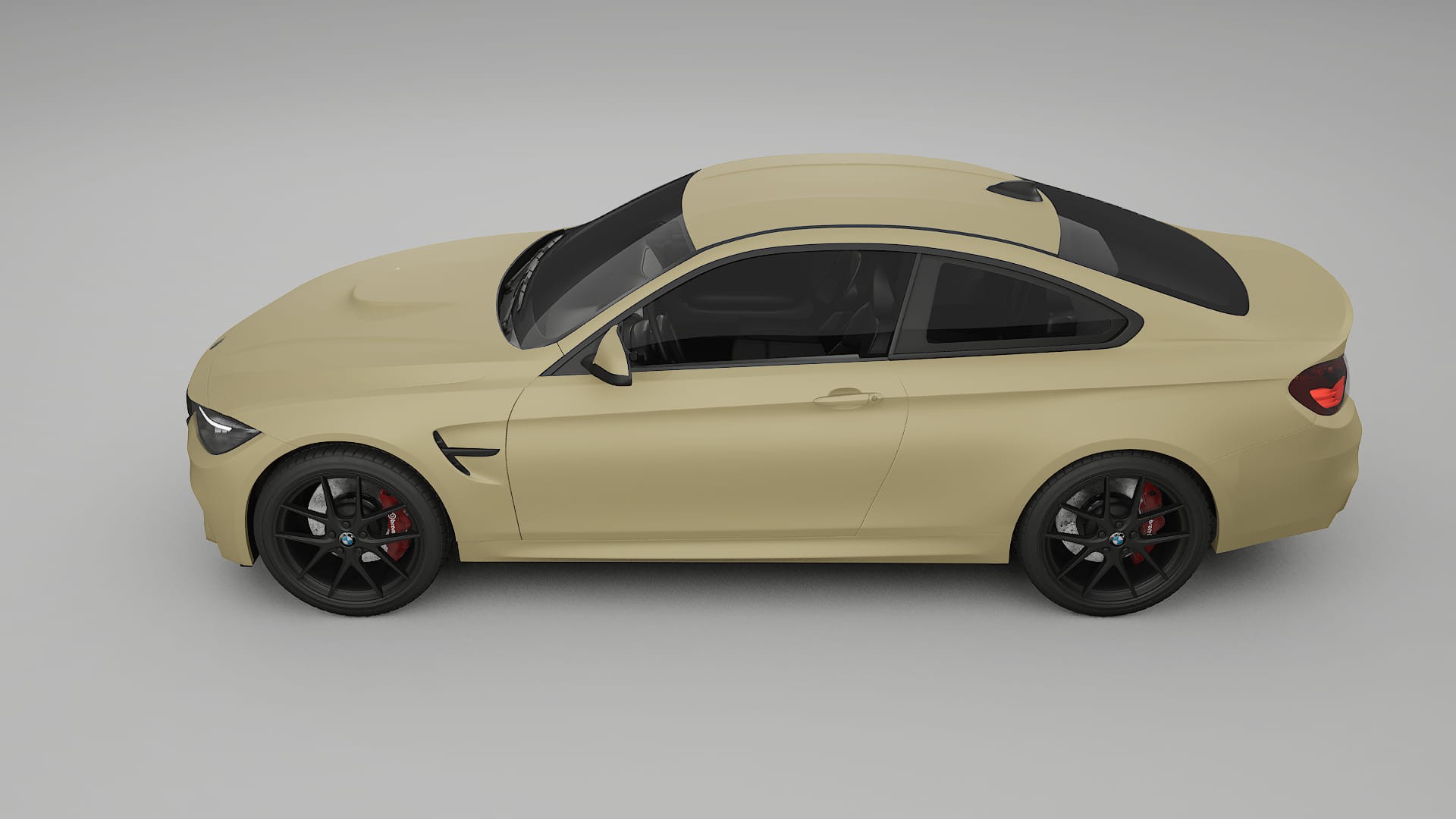 BMW M4 F82 TPU Lackschutzfolie | SAND Farbwechsel PPF – Komplett-Vorgeschnittener Kit