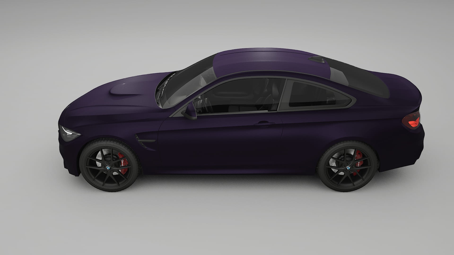 BMW M4 F82 TPU Lackschutzfolie | VIOLET Farbwechsel PPF – Komplett-Vorgeschnittener Kit