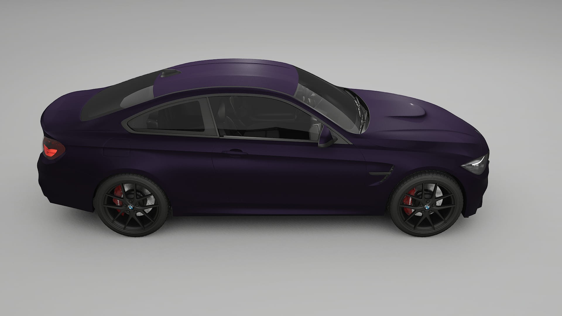 BMW M4 F82 TPU Lackschutzfolie | VIOLET Farbwechsel PPF – Komplett-Vorgeschnittener Kit