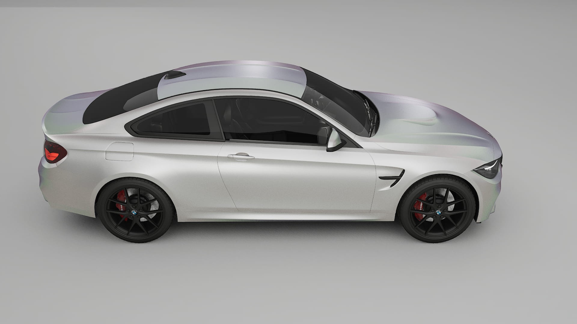 BMW M4 F82 TPU Lackschutzfolie | NEBULA Farbwechsel PPF – Komplett-Vorgeschnittener Kit