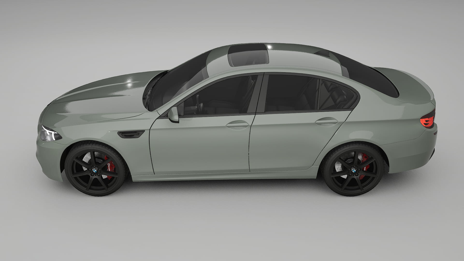 BMW M5 F10 TPU Lackschutzfolie | SLATE Farbwechsel PPF – Komplett-Vorgeschnittener Kit