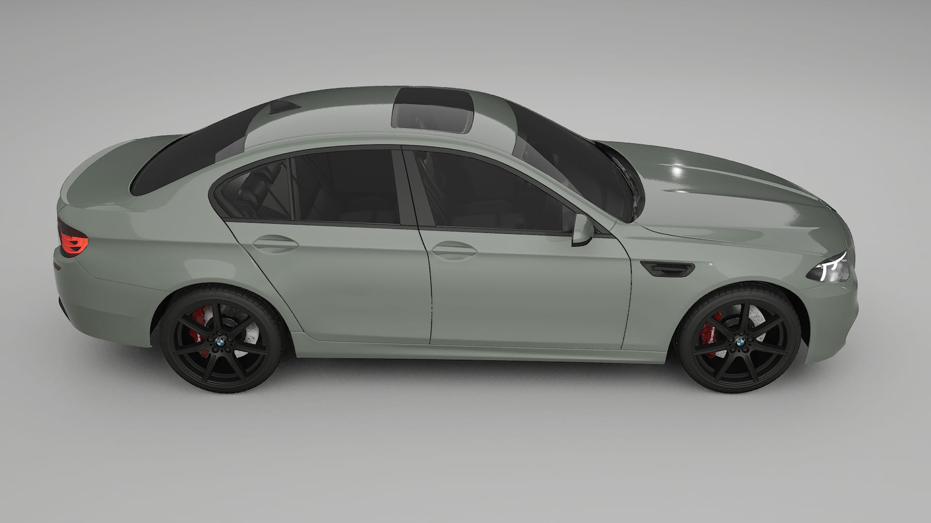 BMW M5 F10 TPU Lackschutzfolie | SLATE Farbwechsel PPF – Komplett-Vorgeschnittener Kit