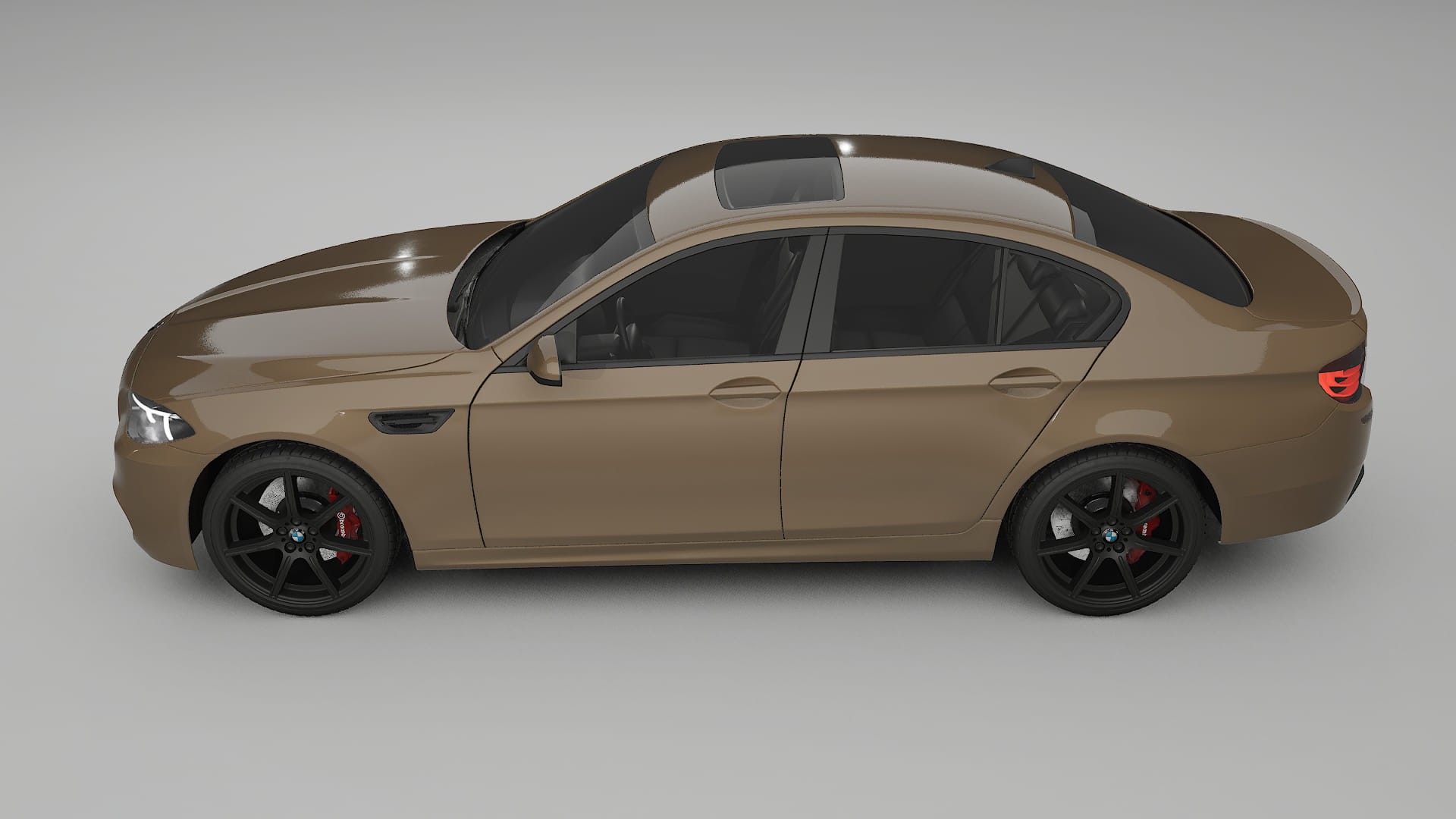 BMW M5 F10 TPU Lackschutzfolie | SAHARA Farbwechsel PPF – Komplett-Vorgeschnittener Kit