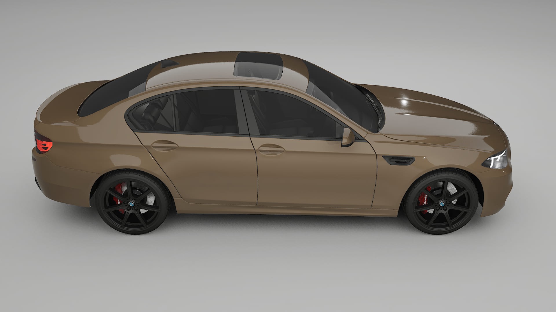 BMW M5 F10 TPU Lackschutzfolie | SAHARA Farbwechsel PPF – Komplett-Vorgeschnittener Kit