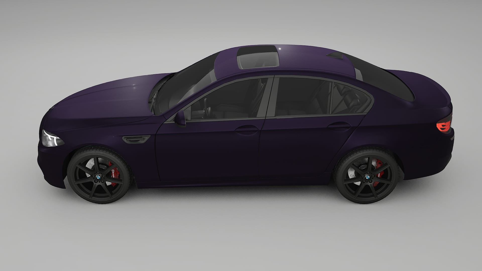 BMW M5 F10 TPU Lackschutzfolie | VIOLET Farbwechsel PPF – Komplett-Vorgeschnittener Kit