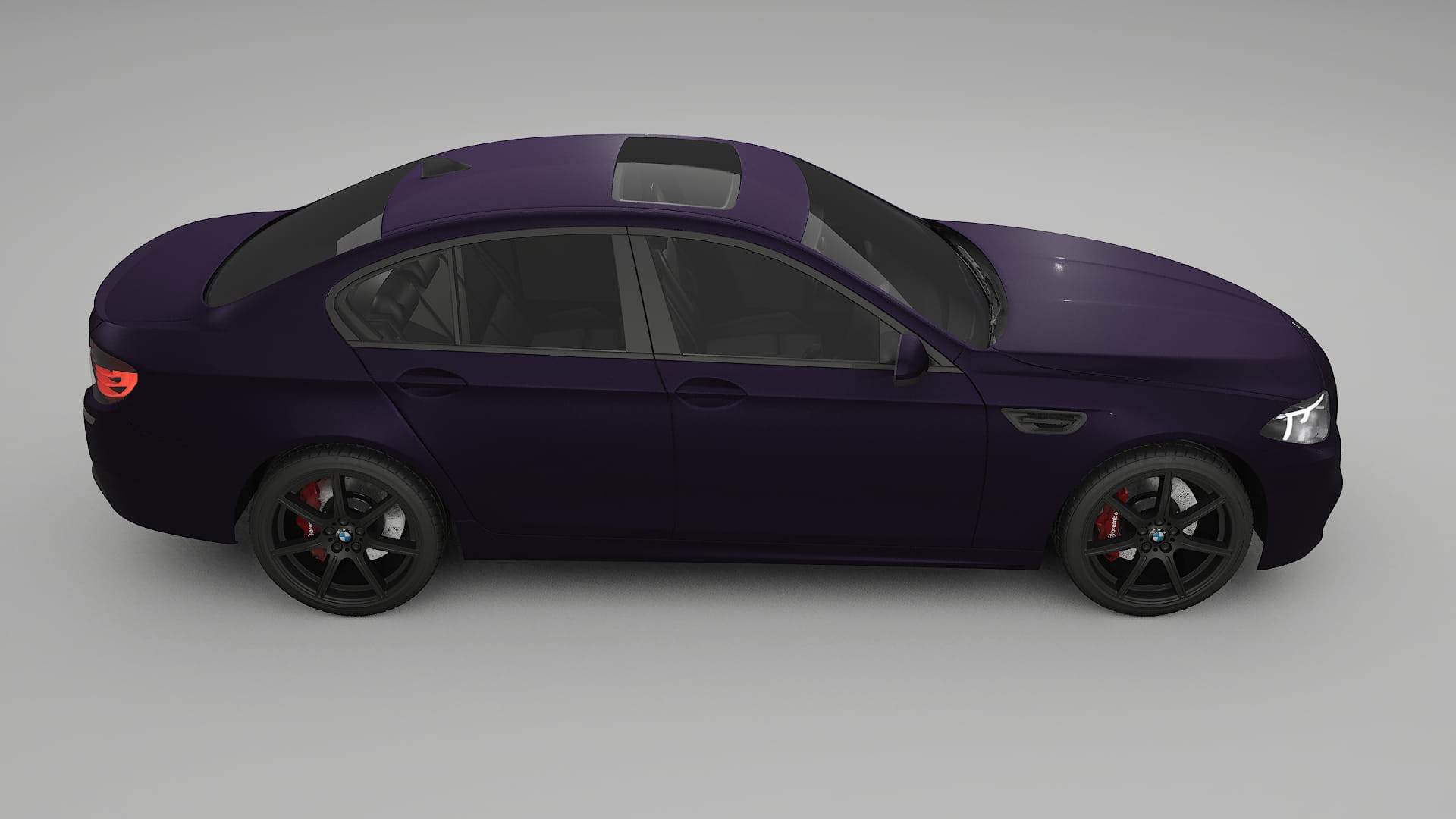 BMW M5 F10 TPU Lackschutzfolie | VIOLET Farbwechsel PPF – Komplett-Vorgeschnittener Kit