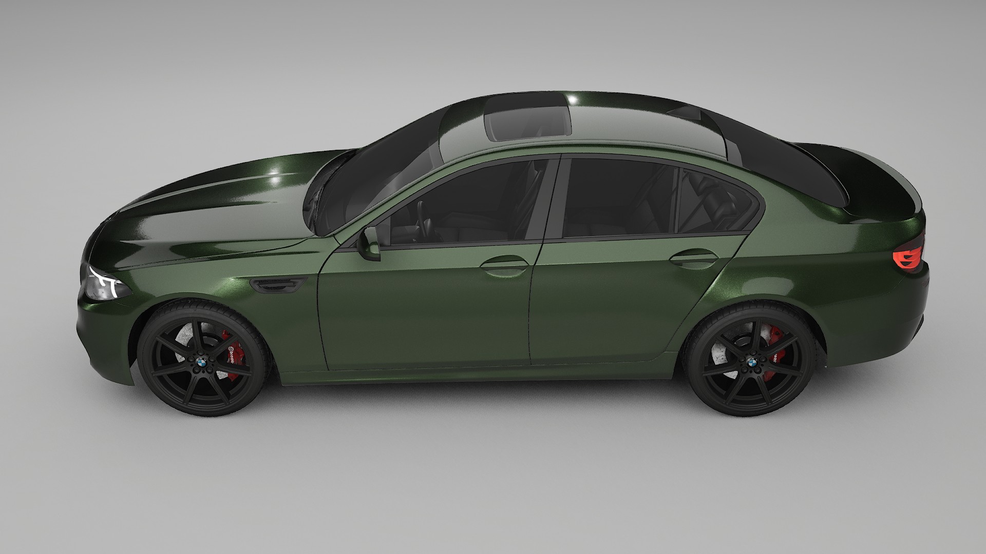 BMW M5 F10 TPU Lackschutzfolie | LAGOON Farbwechsel PPF – Komplett-Vorgeschnittener Kit