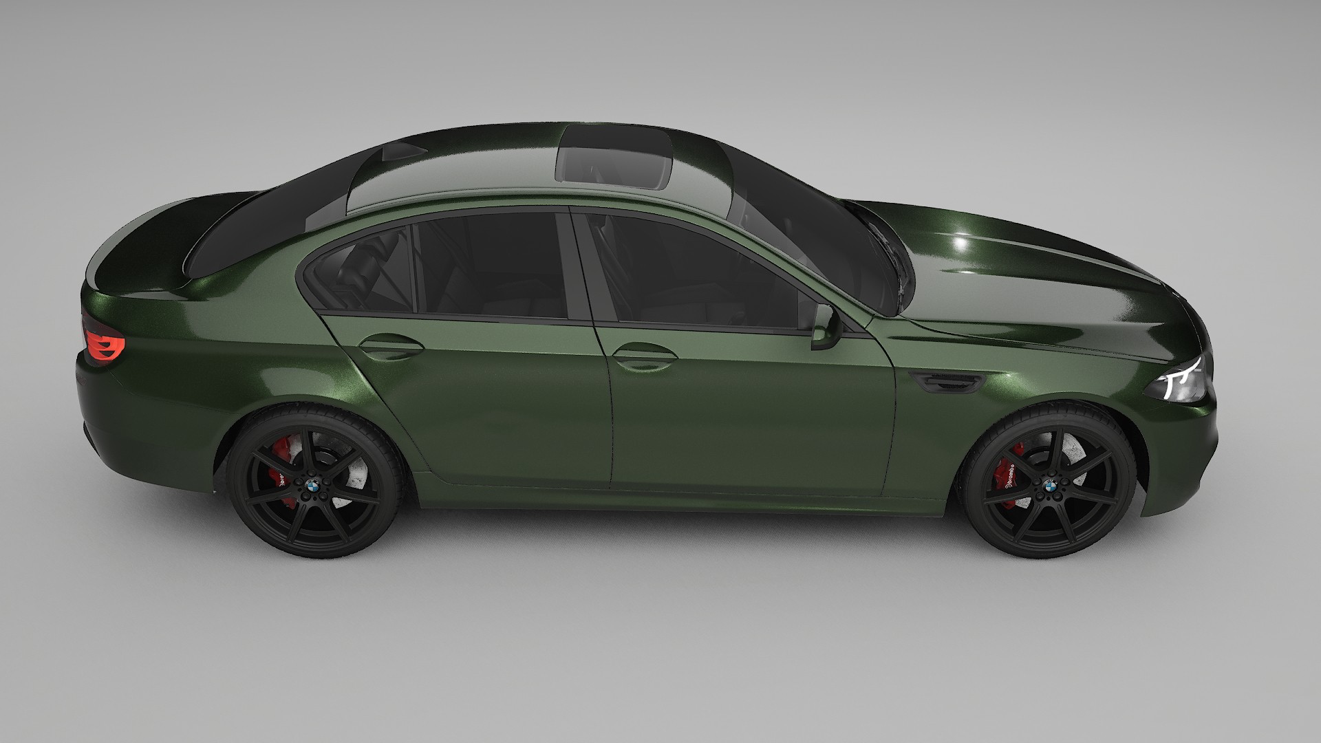 BMW M5 F10 TPU Lackschutzfolie | LAGOON Farbwechsel PPF – Komplett-Vorgeschnittener Kit