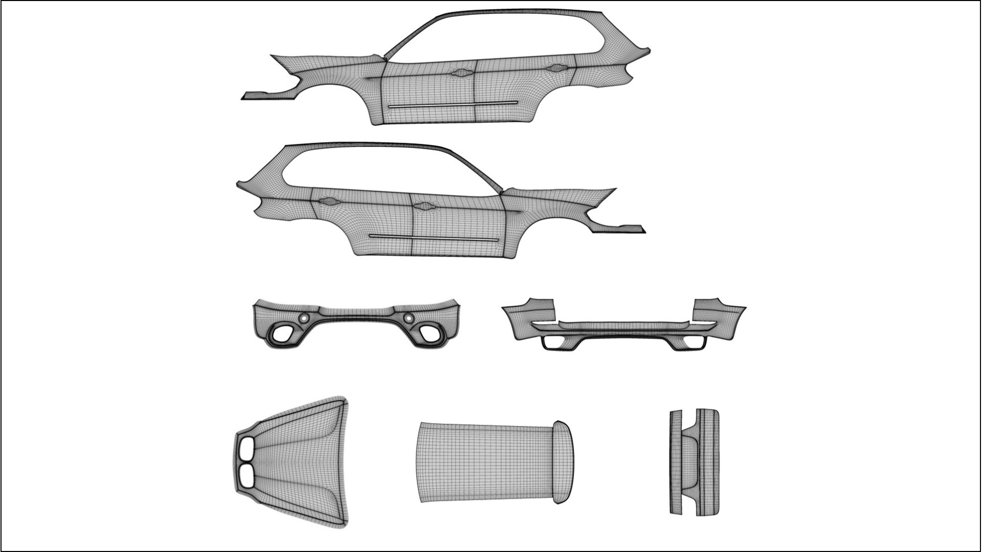 BMW X5 E70 TPU Lackschutzfolie | GRANITE Farbwechsel PPF – Komplett-Vorgeschnittener Kit