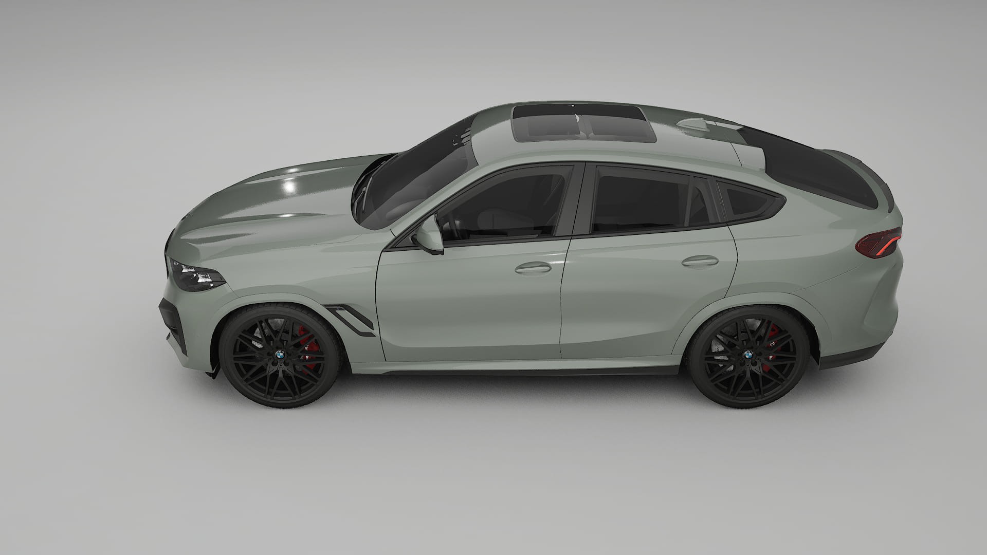 BMW X6 F96 Competition TPU Lackschutzfolie | SLATE Farbwechsel PPF – Komplett-Vorgeschnittener Kit