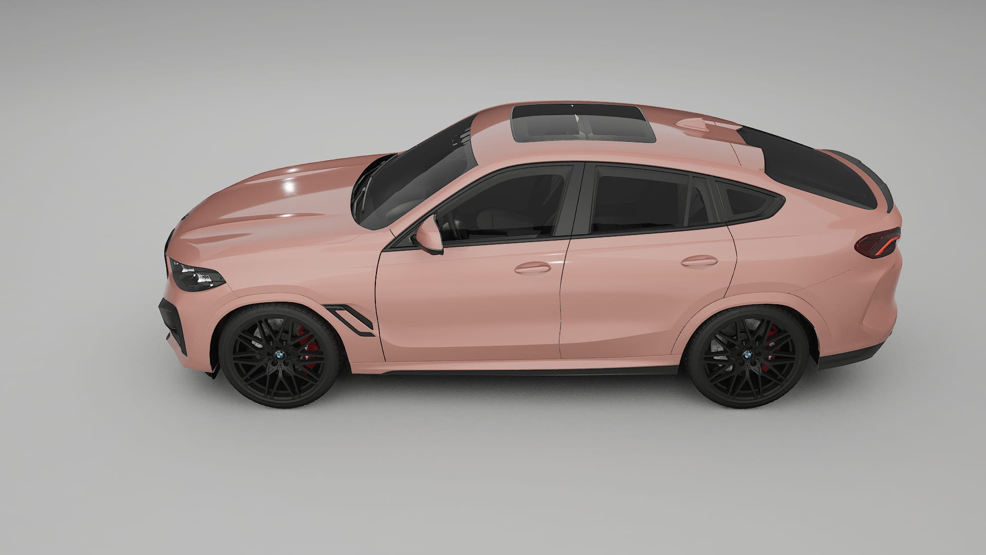 BMW X6 F96 Competition TPU Lackschutzfolie | BLUSH Farbwechsel PPF – Komplett-Vorgeschnittener Kit