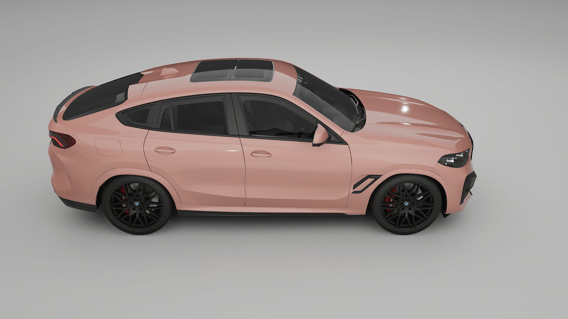 BMW X6 F96 Competition TPU Lackschutzfolie | BLUSH Farbwechsel PPF – Komplett-Vorgeschnittener Kit