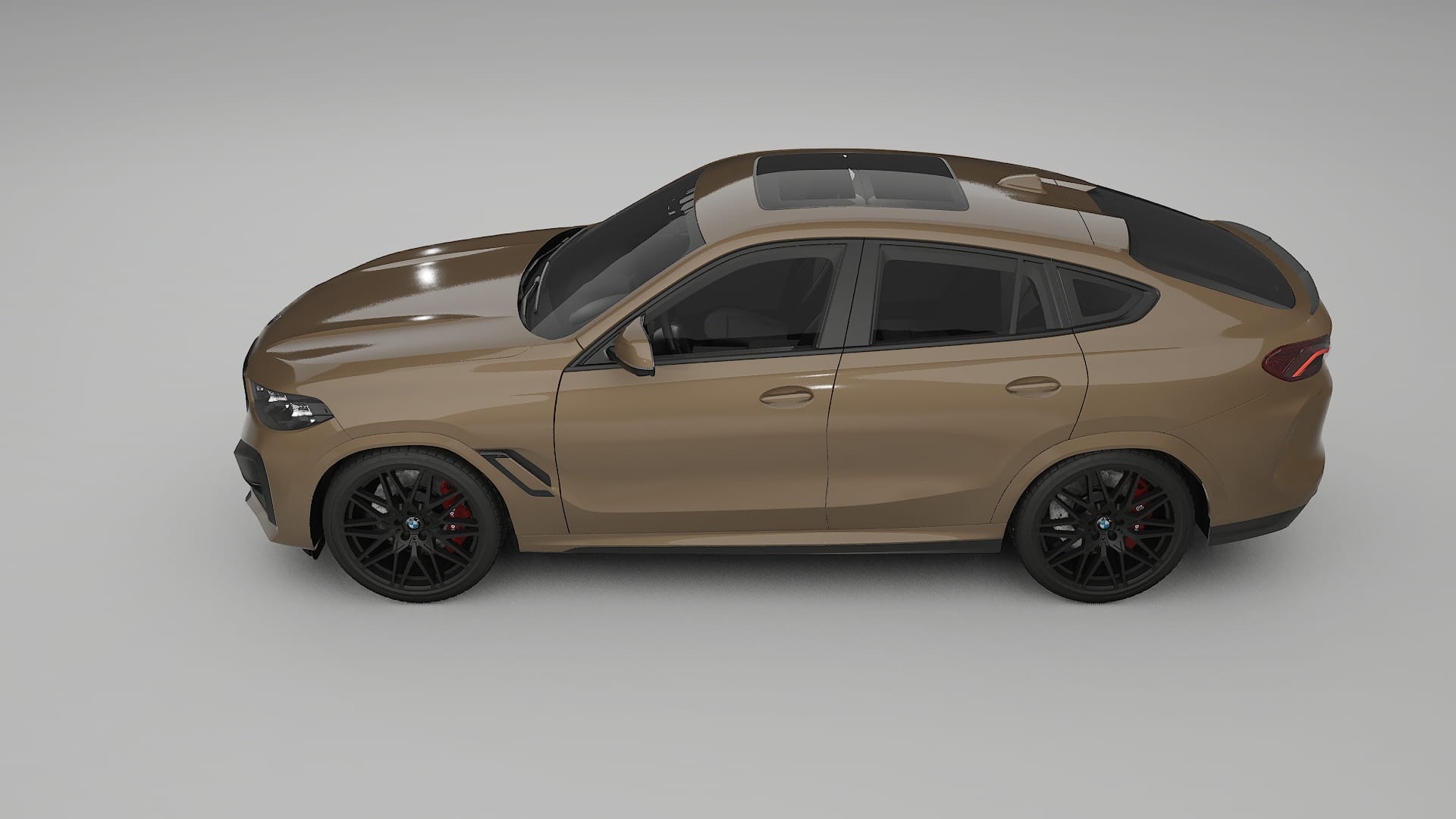 BMW X6 F96 Competition TPU Lackschutzfolie | SAHARA Farbwechsel PPF – Komplett-Vorgeschnittener Kit