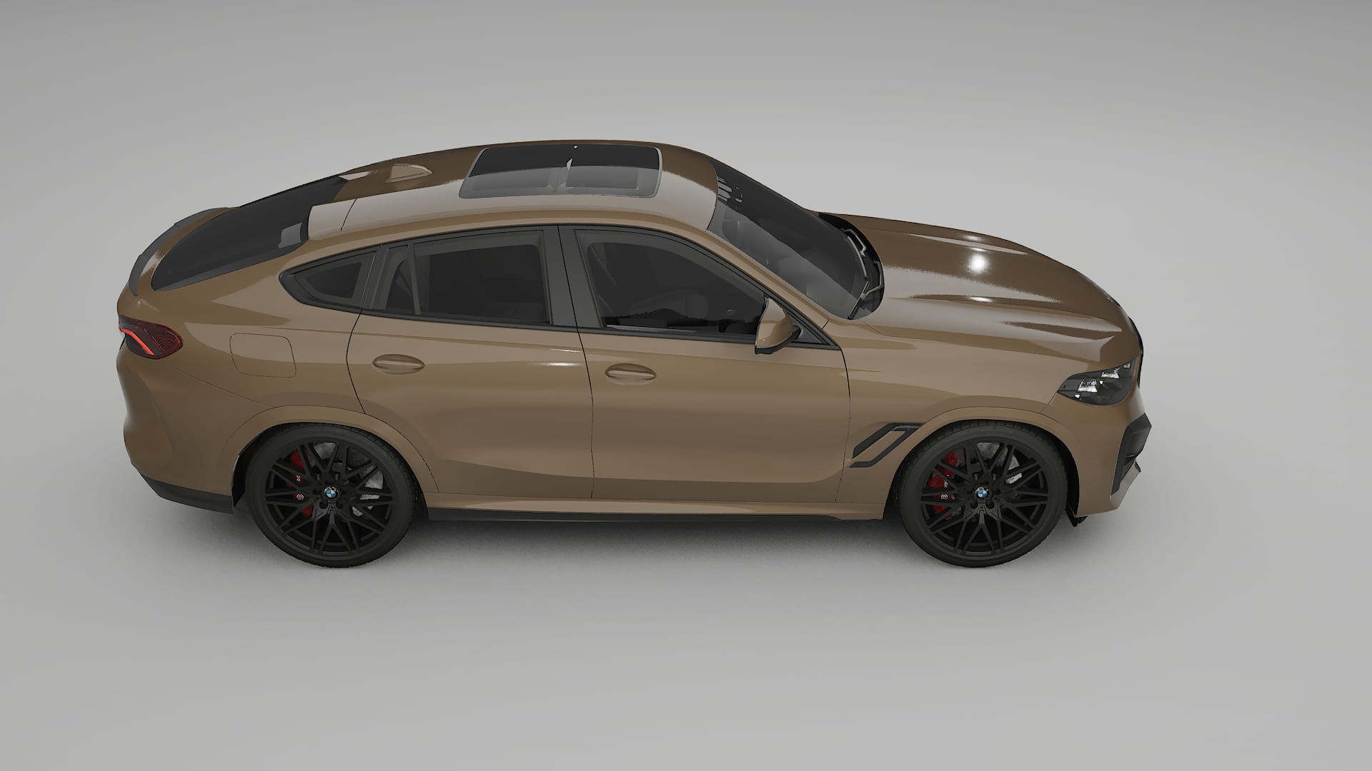 BMW X6 F96 Competition TPU Lackschutzfolie | SAHARA Farbwechsel PPF – Komplett-Vorgeschnittener Kit