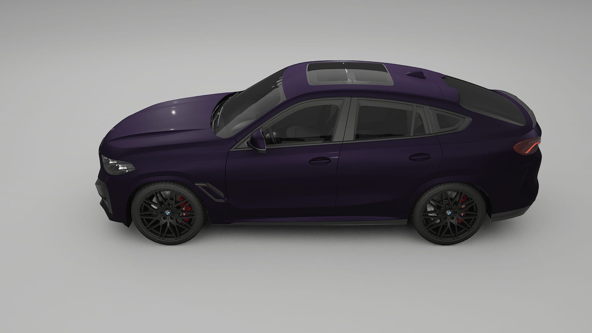 BMW X6 F96 Competition TPU Lackschutzfolie | VIOLET Farbwechsel PPF – Komplett-Vorgeschnittener Kit