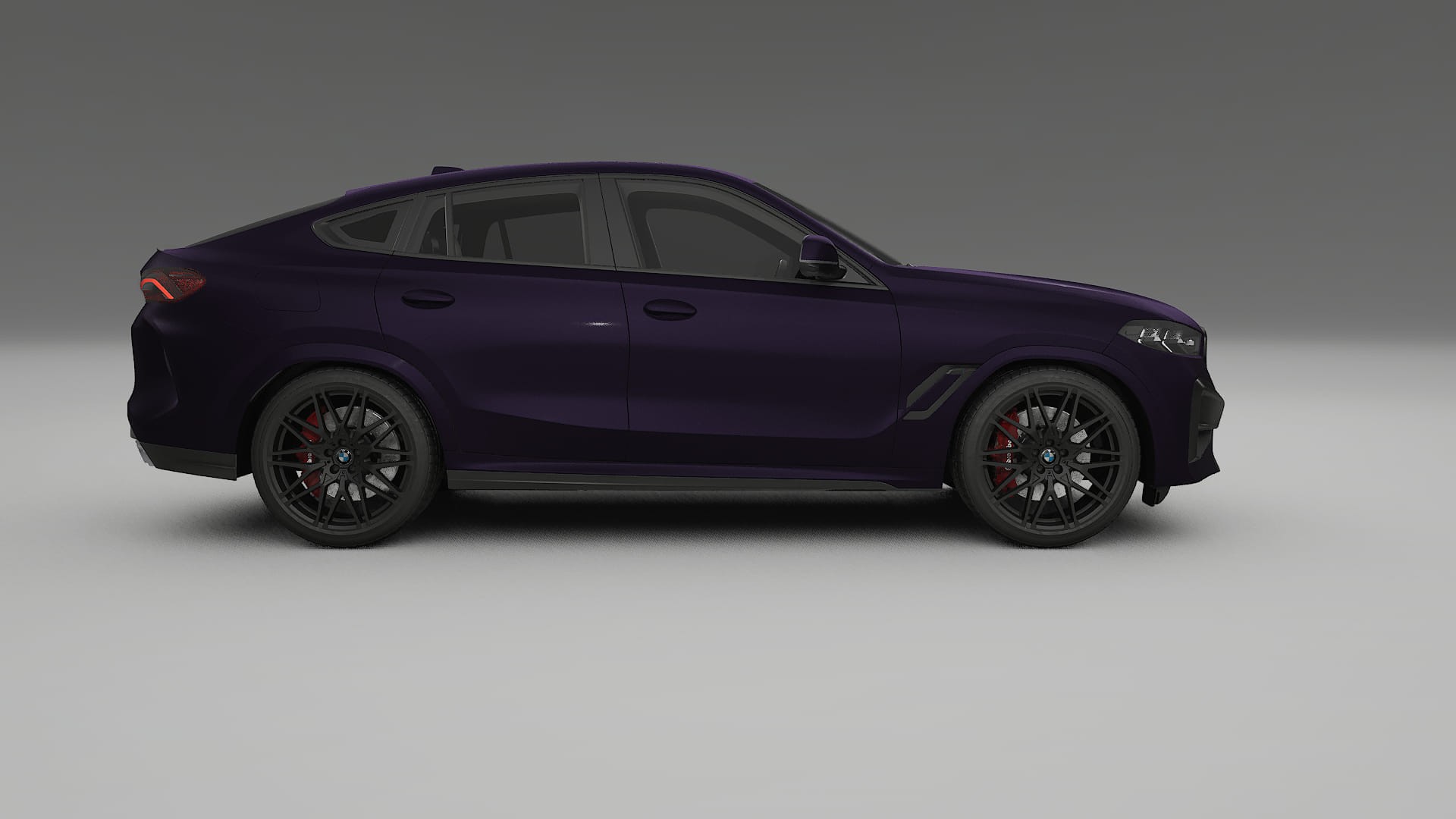 BMW X6 F96 Competition TPU Lackschutzfolie | VIOLET Farbwechsel PPF – Komplett-Vorgeschnittener Kit
