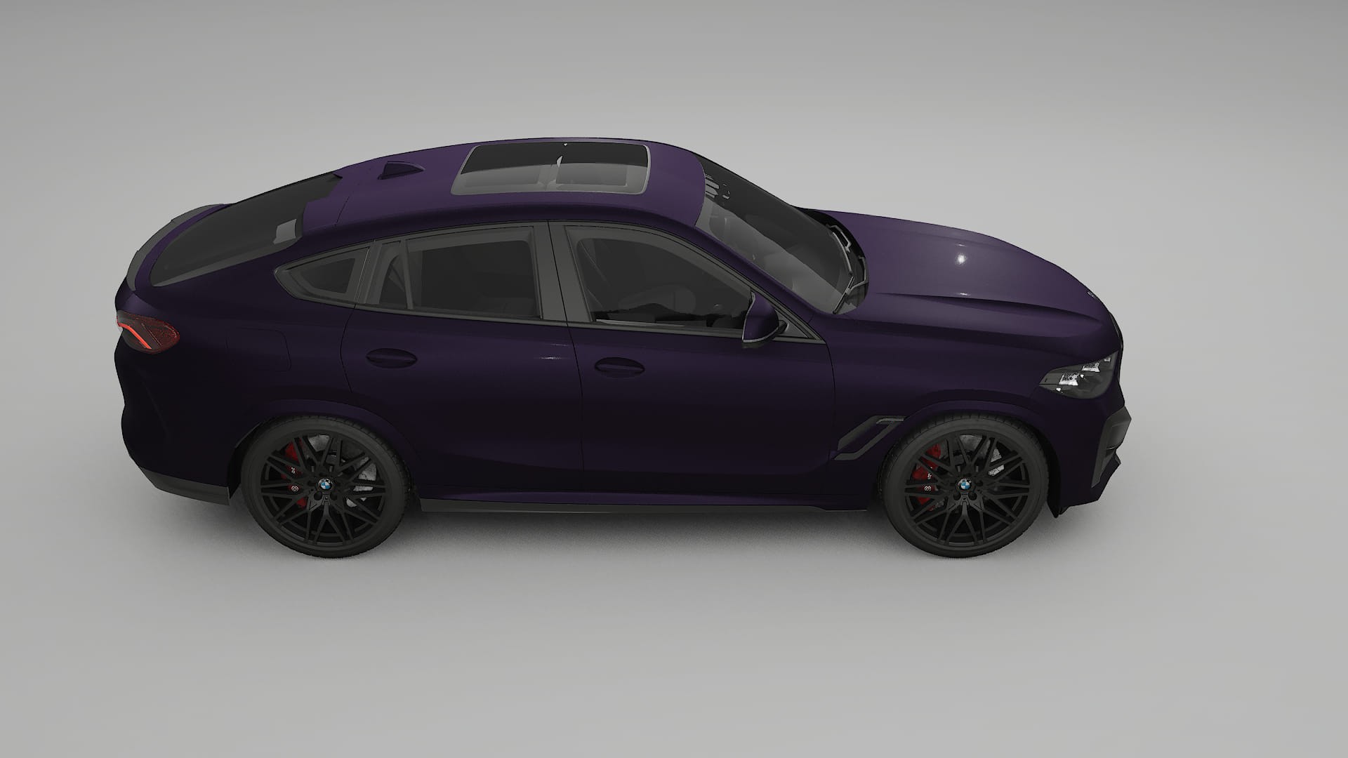 BMW X6 F96 Competition TPU Lackschutzfolie | VIOLET Farbwechsel PPF – Komplett-Vorgeschnittener Kit