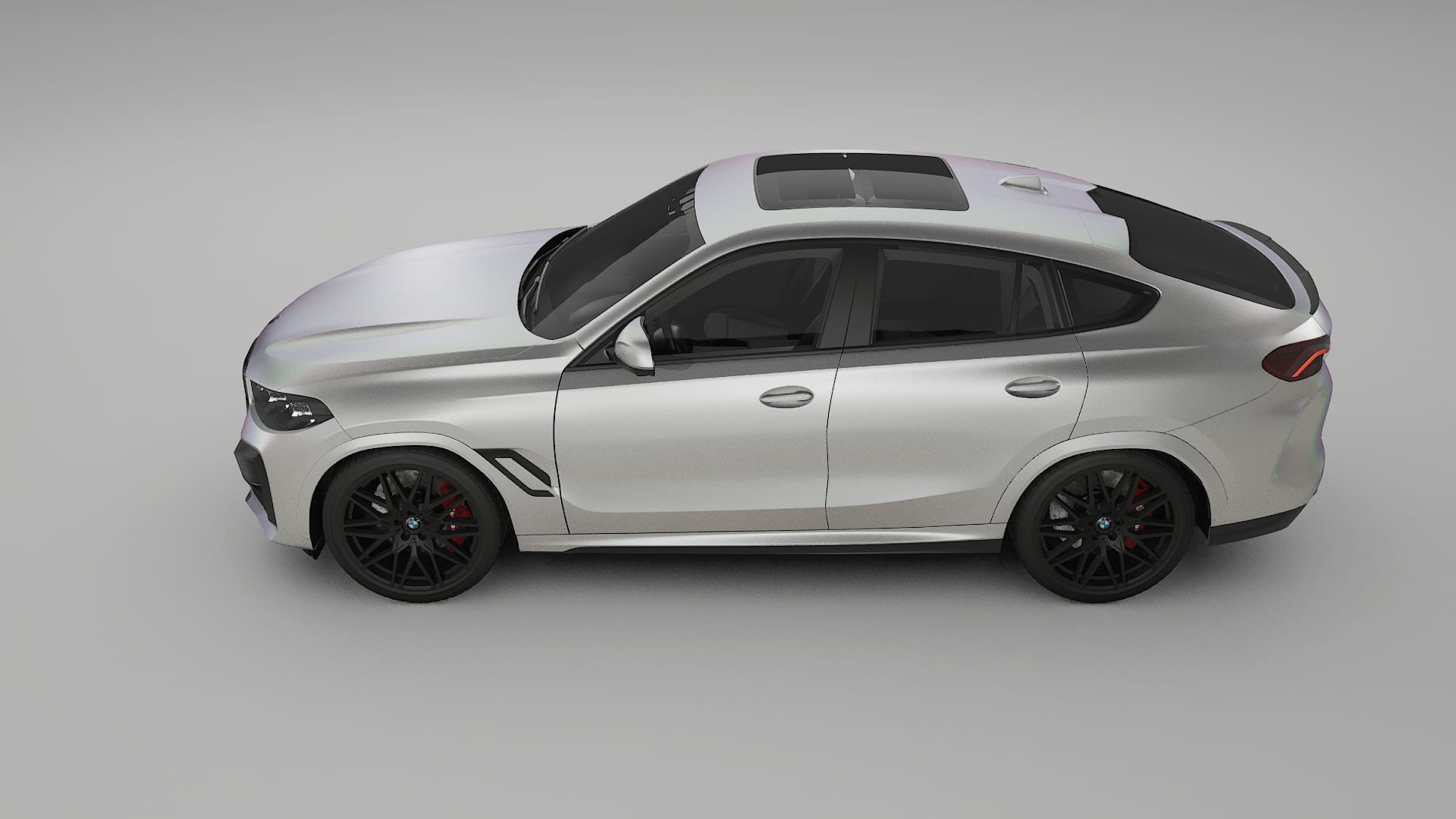 BMW X6 F96 Competition TPU Lackschutzfolie | NEBULA Farbwechsel PPF – Komplett-Vorgeschnittener Kit
