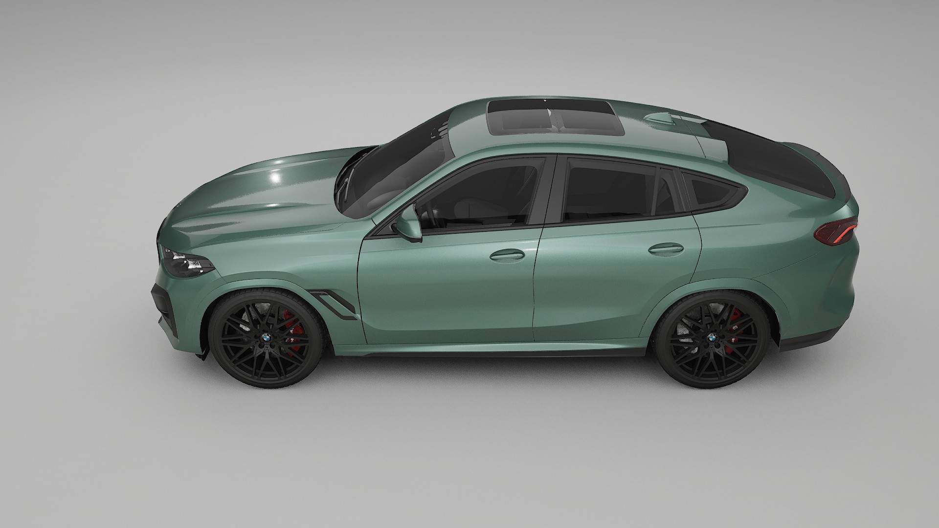 BMW X6 F96 Competition TPU Lackschutzfolie | EVERGREEN Farbwechsel PPF – Komplett-Vorgeschnittener Kit