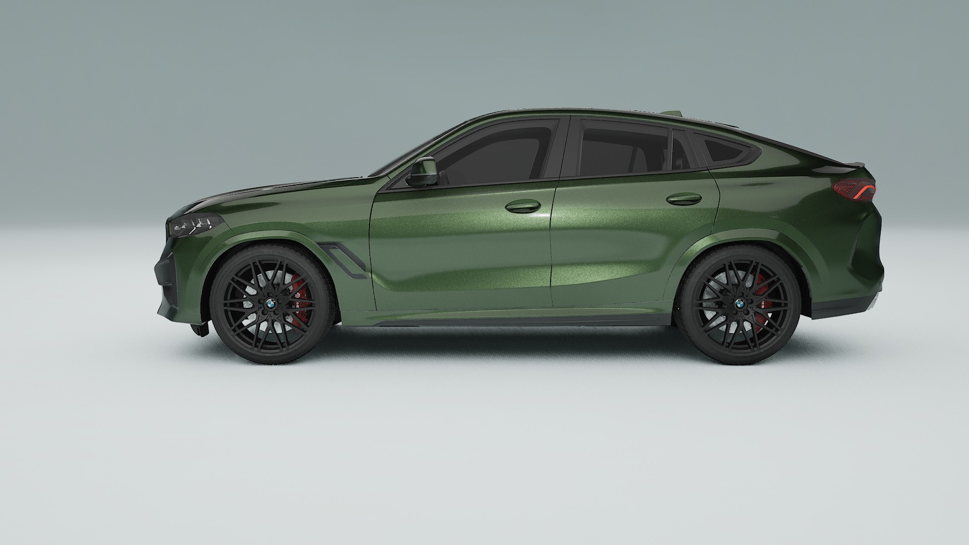 BMW X6 F96 Competition TPU Lackschutzfolie | LAGOON Farbwechsel PPF – Komplett-Vorgeschnittener Kit