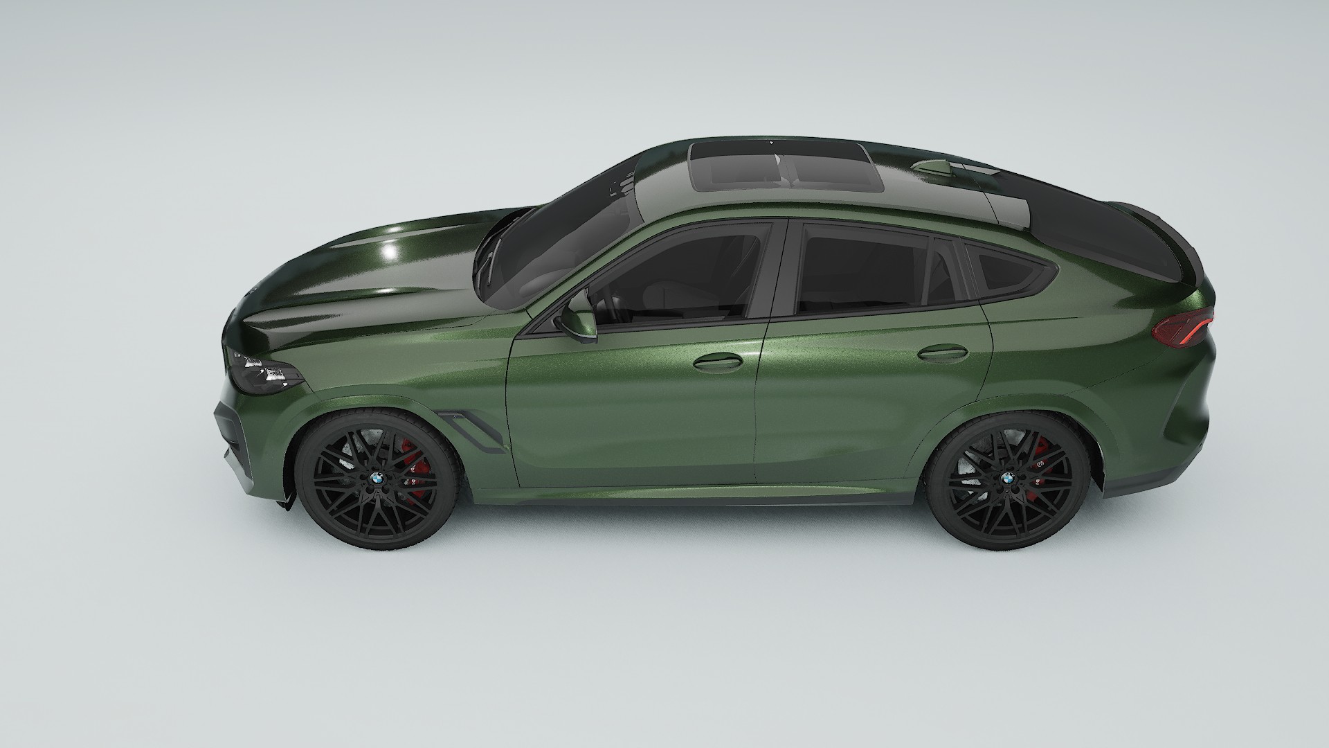 BMW X6 F96 Competition TPU Lackschutzfolie | LAGOON Farbwechsel PPF – Komplett-Vorgeschnittener Kit