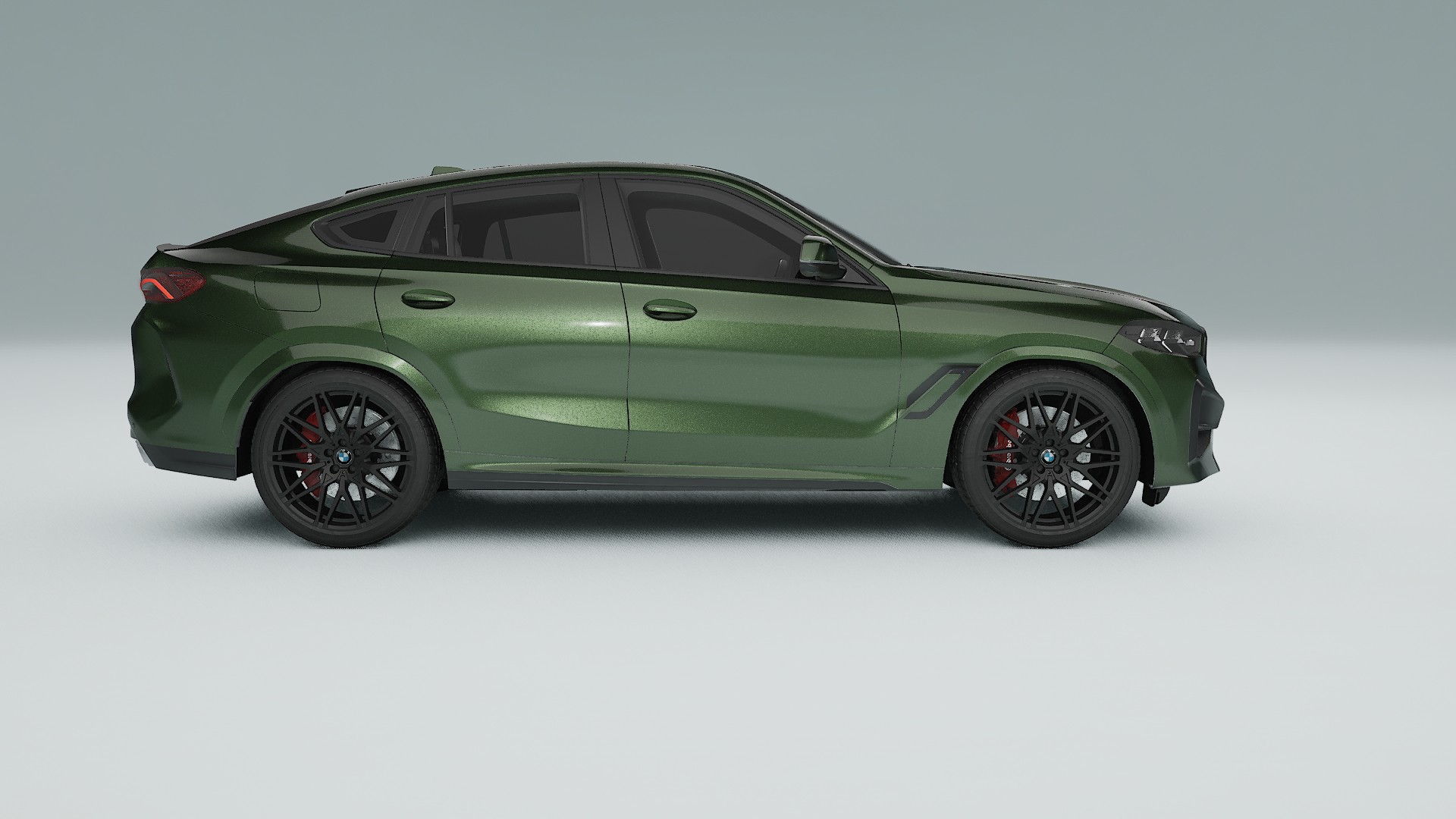 BMW X6 F96 Competition TPU Lackschutzfolie | LAGOON Farbwechsel PPF – Komplett-Vorgeschnittener Kit