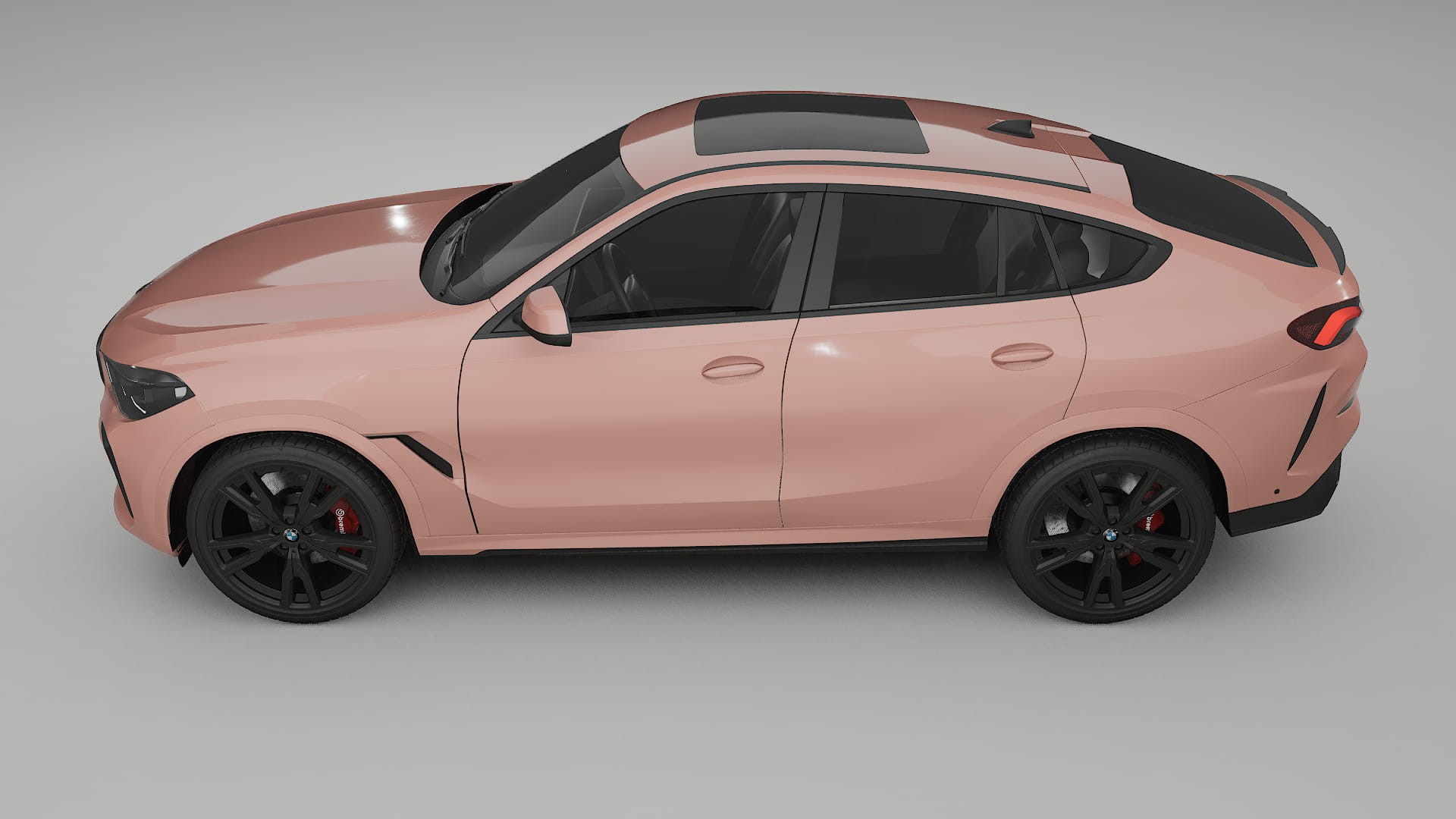 BMW X6 G06 F96 TPU Lackschutzfolie | BLUSH Farbwechsel PPF – Komplett-Vorgeschnittener Kit