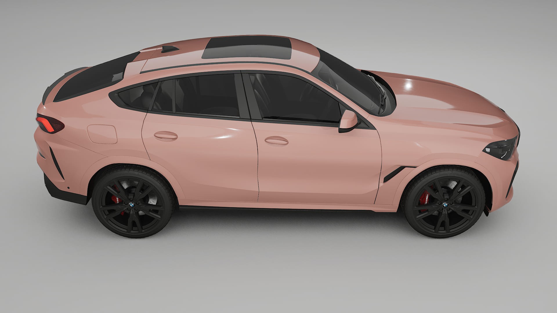 BMW X6 G06 F96 TPU Lackschutzfolie | BLUSH Farbwechsel PPF – Komplett-Vorgeschnittener Kit