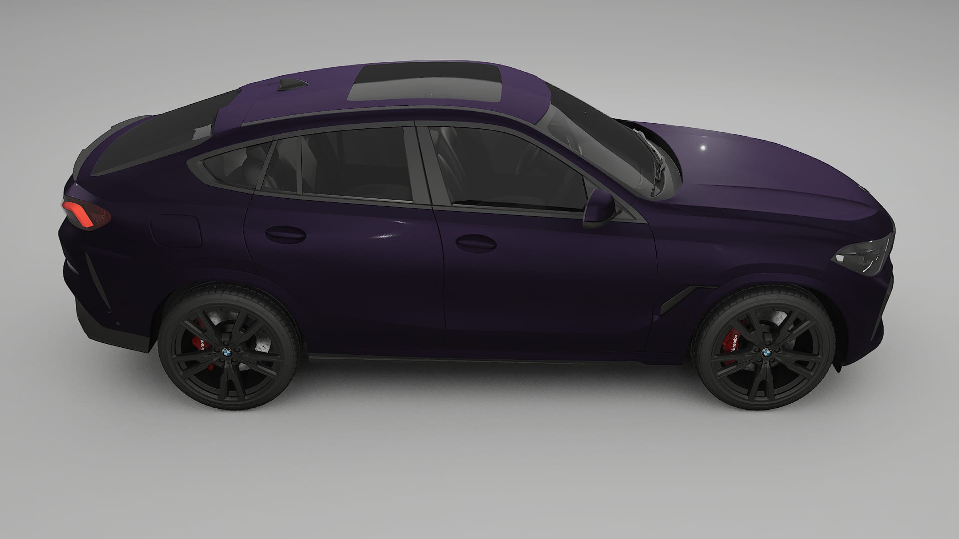 BMW X6 G06 F96 TPU Lackschutzfolie | VIOLET Farbwechsel PPF – Komplett-Vorgeschnittener Kit