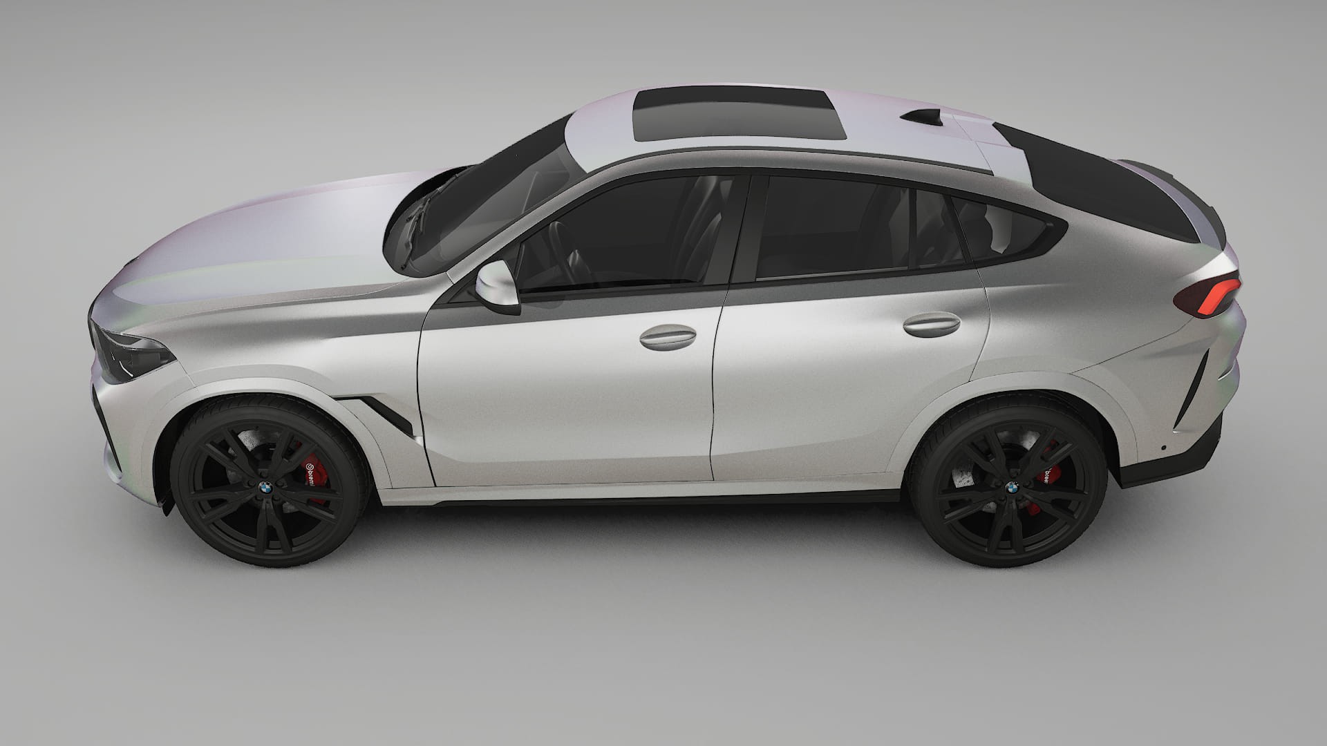 BMW X6 G06 F96 TPU Lackschutzfolie | NEBULA Farbwechsel PPF – Komplett-Vorgeschnittener Kit