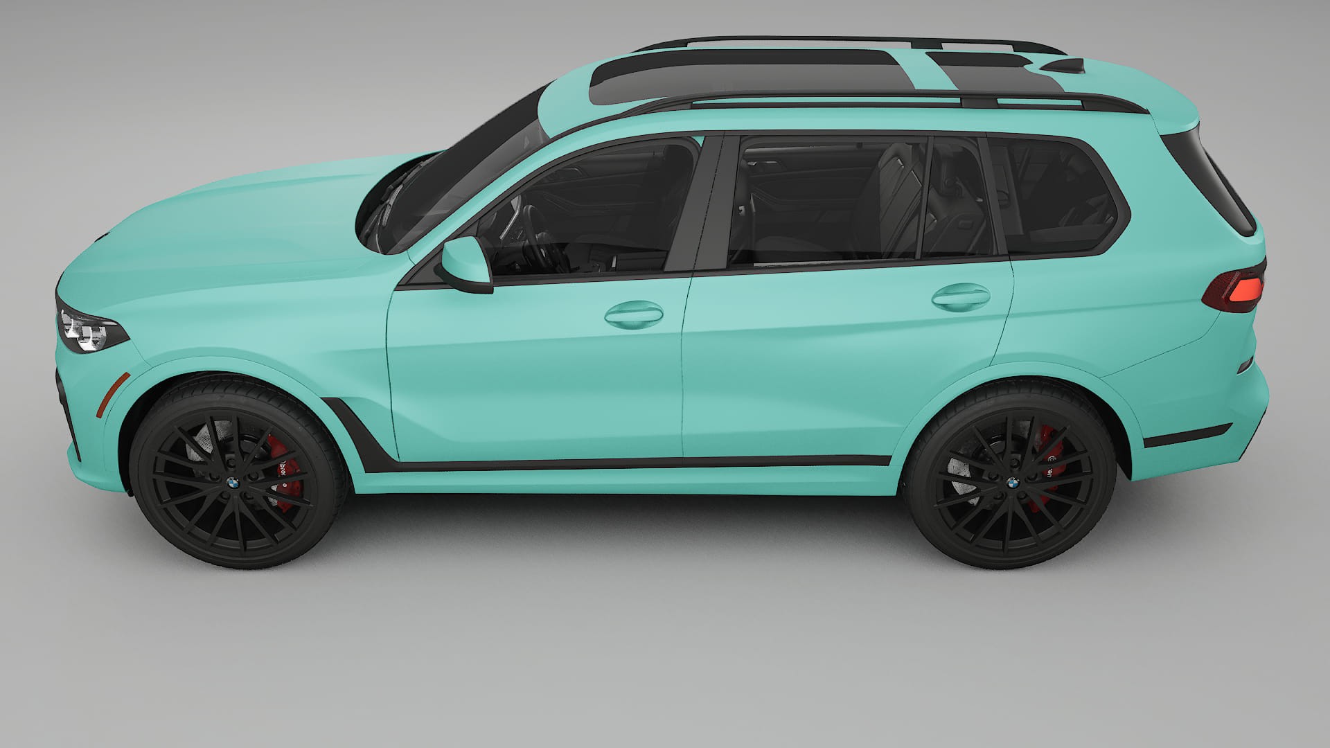 BMW X7 M G07 TPU Lackschutzfolie | FROST Farbwechsel PPF – Komplett-Vorgeschnittener Kit