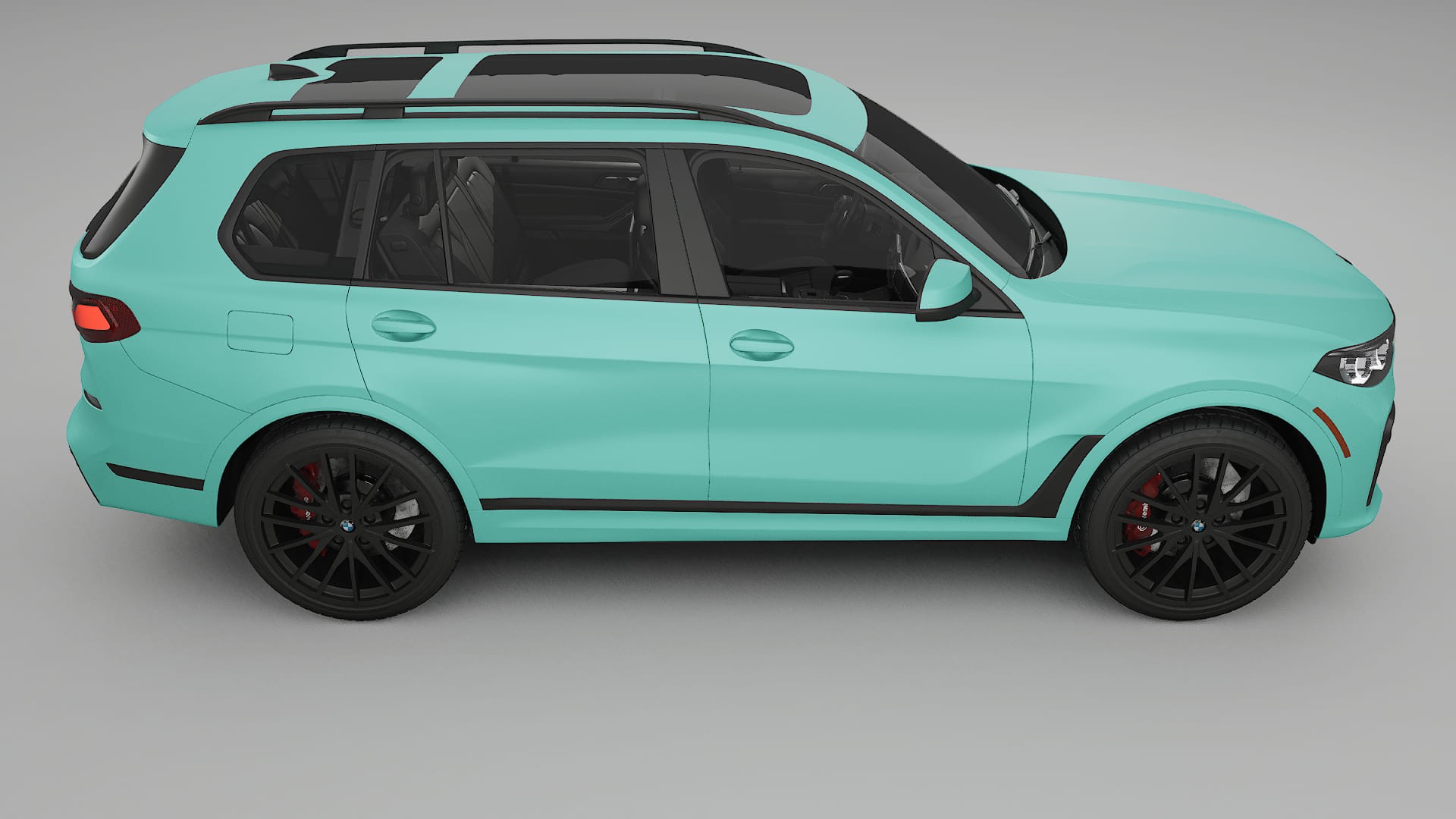 BMW X7 M G07 TPU Lackschutzfolie | FROST Farbwechsel PPF – Komplett-Vorgeschnittener Kit