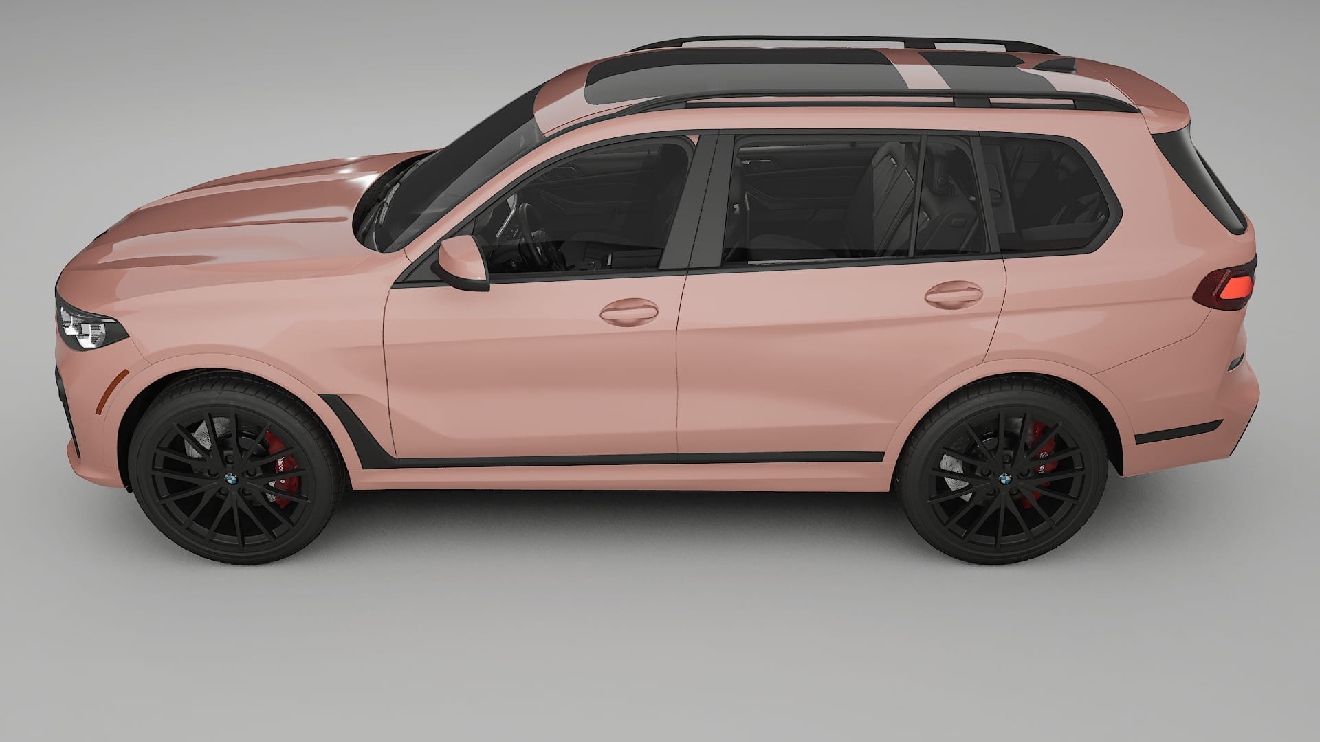 BMW X7 M G07 TPU Lackschutzfolie | BLUSH Farbwechsel PPF – Komplett-Vorgeschnittener Kit