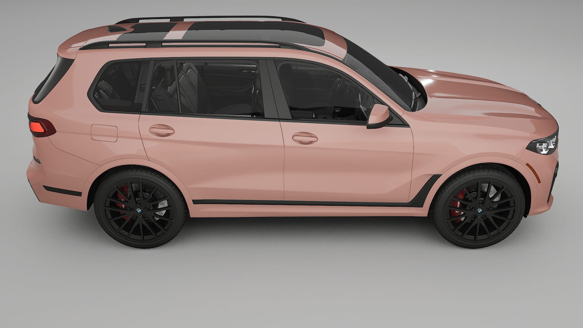 BMW X7 M G07 TPU Lackschutzfolie | BLUSH Farbwechsel PPF – Komplett-Vorgeschnittener Kit