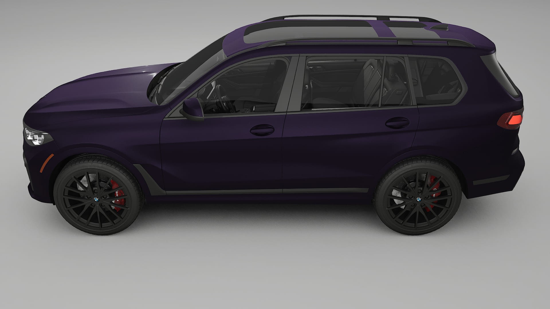 BMW X7 M G07 TPU Lackschutzfolie | VIOLET Farbwechsel PPF – Komplett-Vorgeschnittener Kit