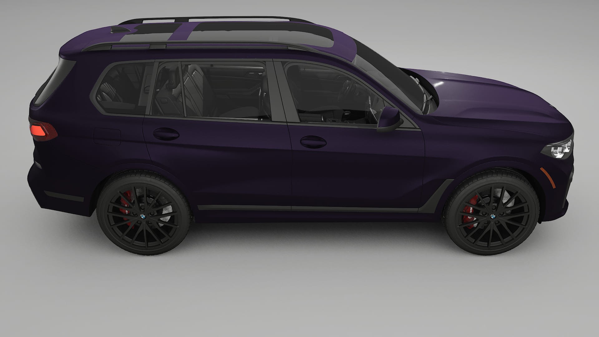 BMW X7 M G07 TPU Lackschutzfolie | VIOLET Farbwechsel PPF – Komplett-Vorgeschnittener Kit
