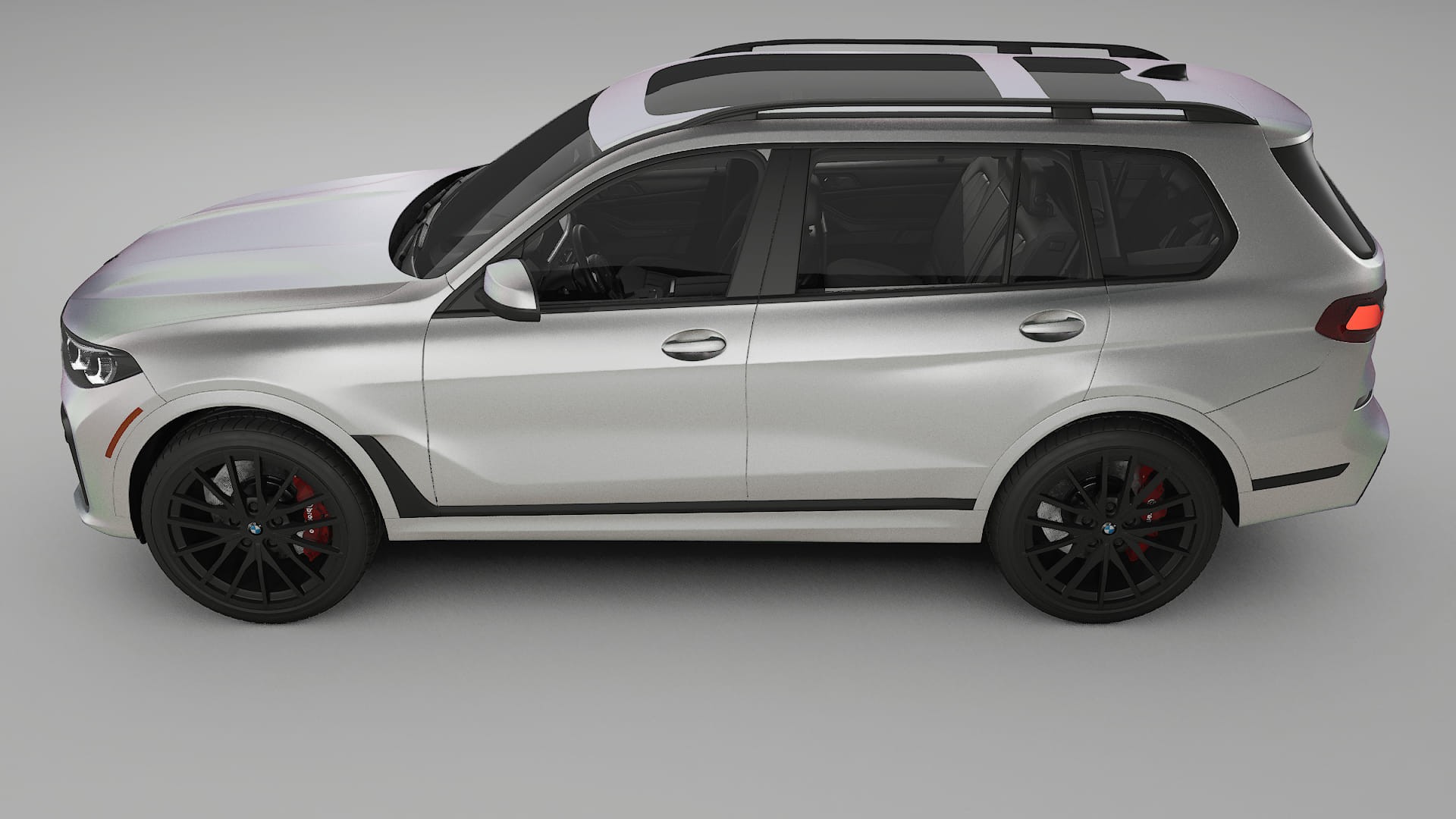 BMW X7 M G07 TPU Lackschutzfolie | NEBULA Farbwechsel PPF – Komplett-Vorgeschnittener Kit