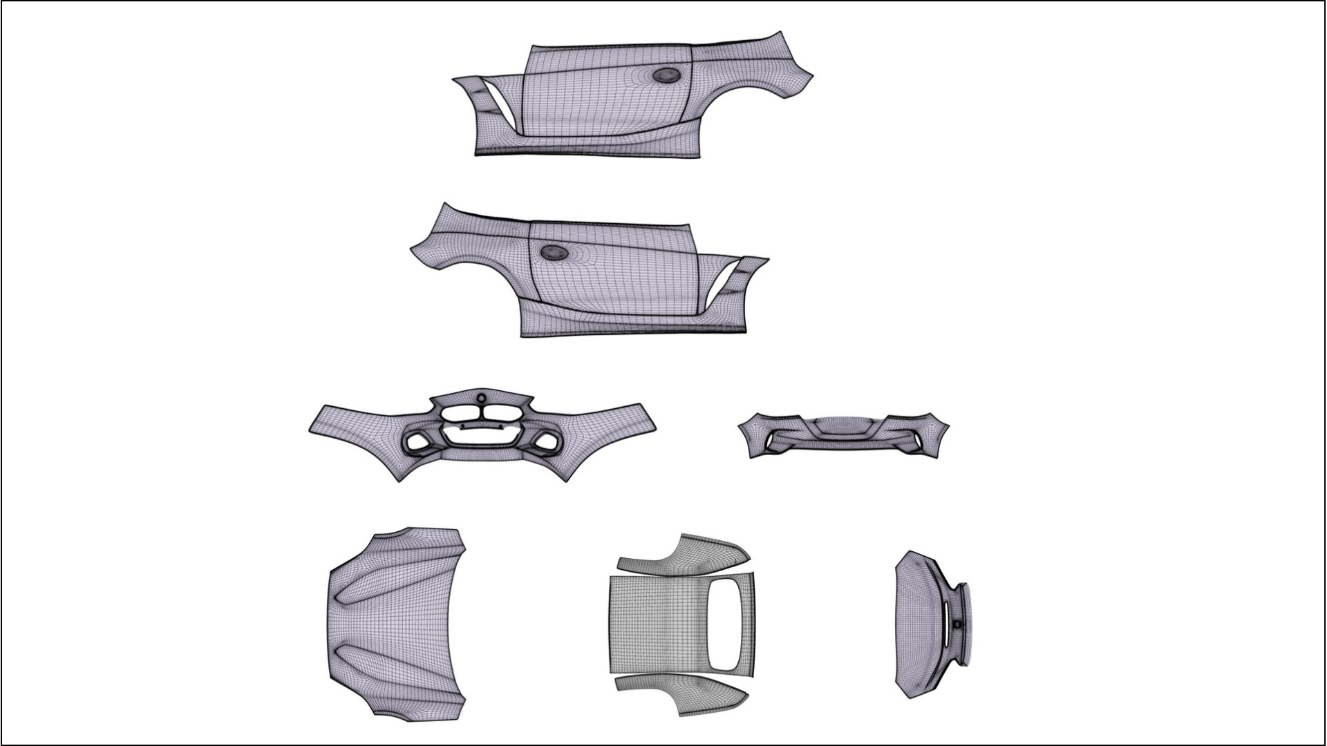 BMW Z4 G29 TPU Lackschutzfolie | VIOLET Farbwechsel PPF – Komplett-Vorgeschnittener Kit
