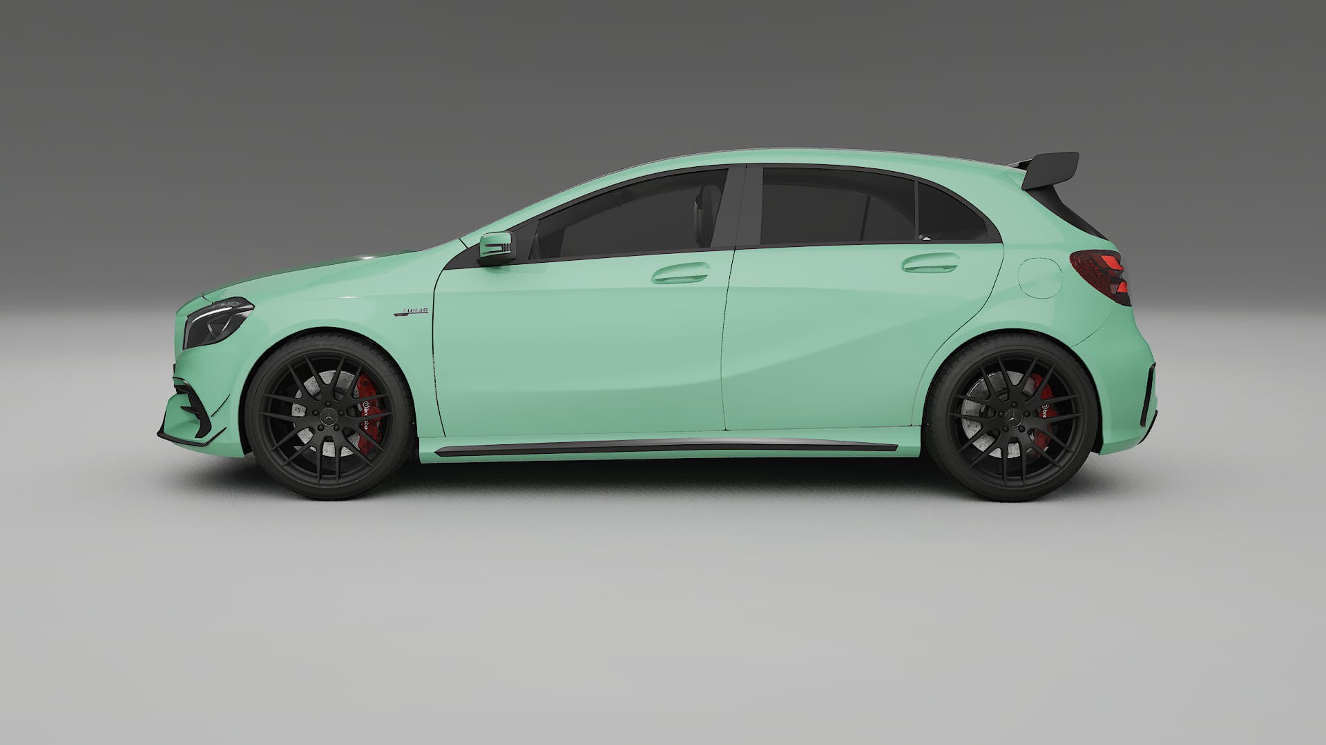 Mercedes A45 AMG W176 TPU Lackschutzfolie | DUSTY Farbwechsel PPF – Komplett-Vorgeschnittener Kit