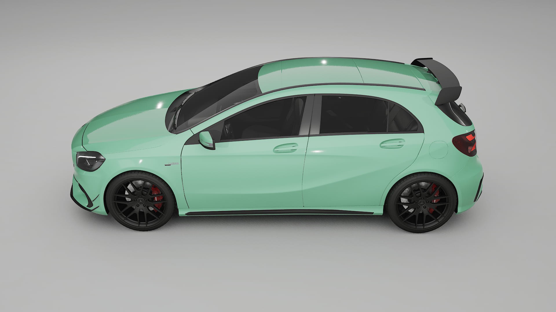 Mercedes A45 AMG W176 TPU Lackschutzfolie | DUSTY Farbwechsel PPF – Komplett-Vorgeschnittener Kit